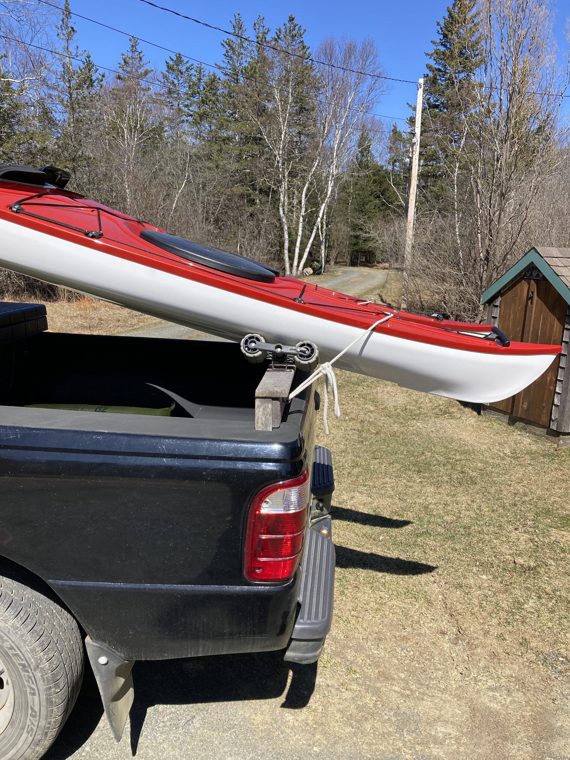 Ford Maverick Easy loading Kayak racks 1680299101858