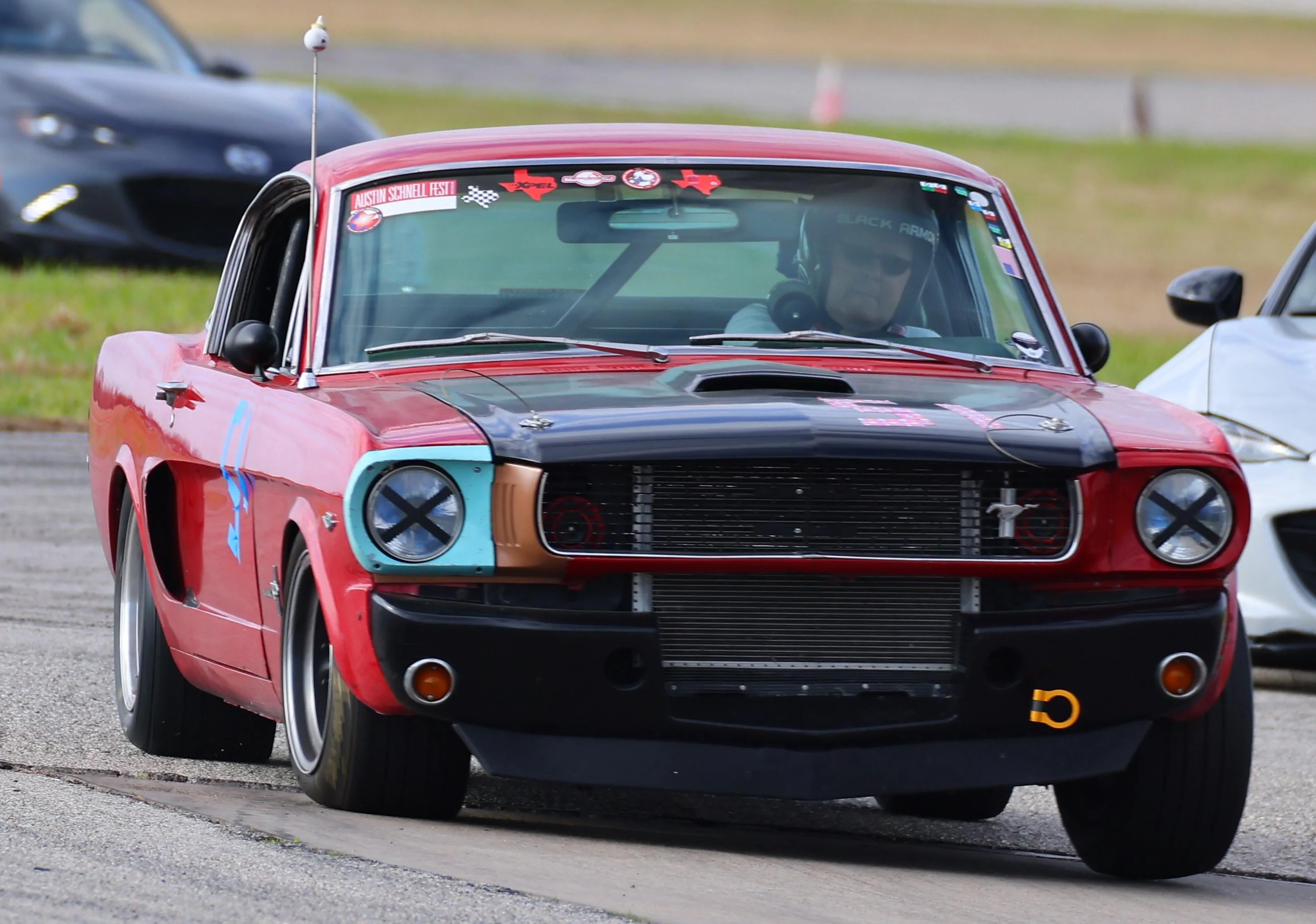 Ford Maverick maverick at a sports car event. 3A868FC5-E469-4790-9C78-E4ADDD7218AA