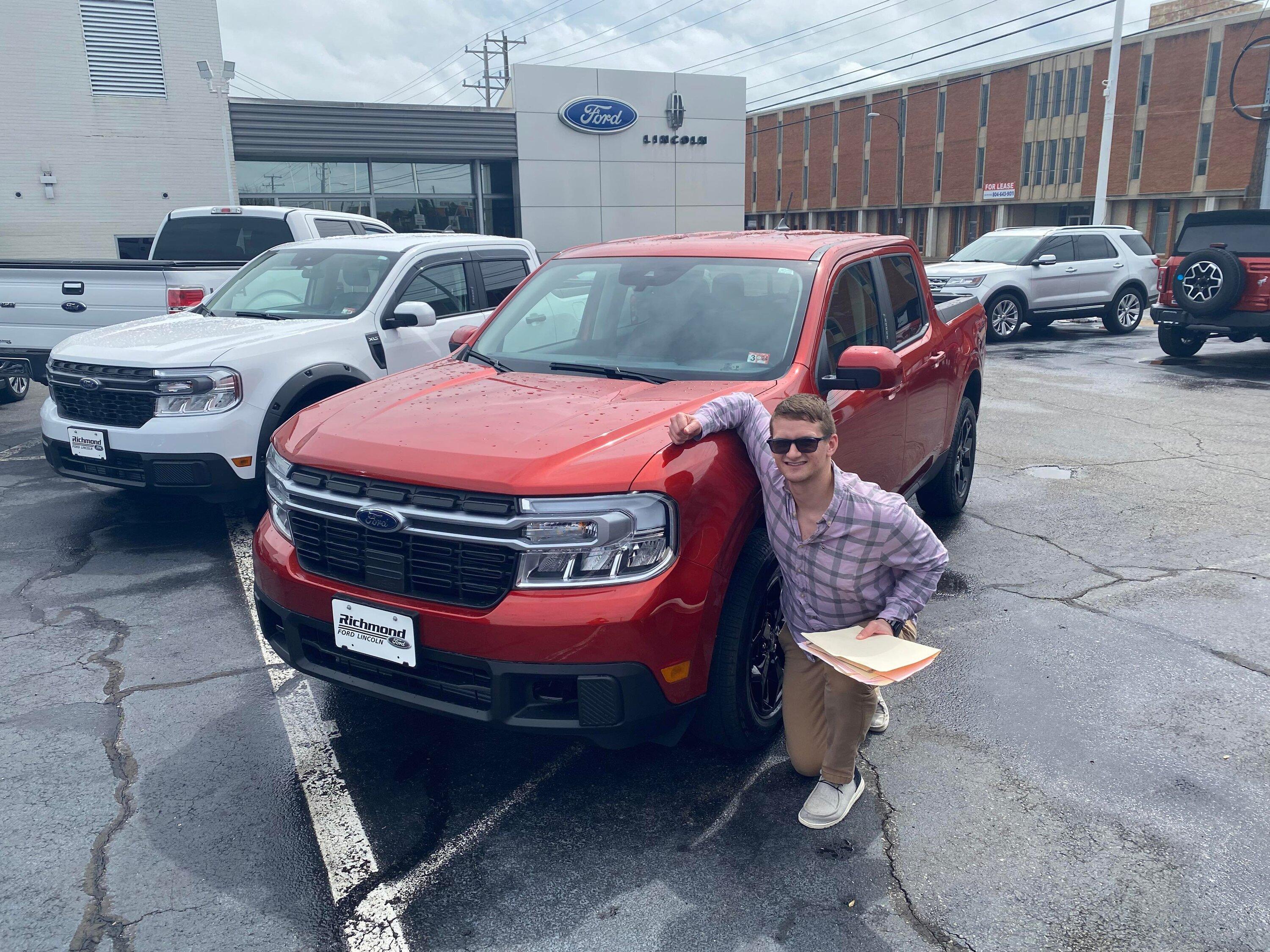 Ford Maverick Got it! Meet RICK, the Maverick. received_271127442055174