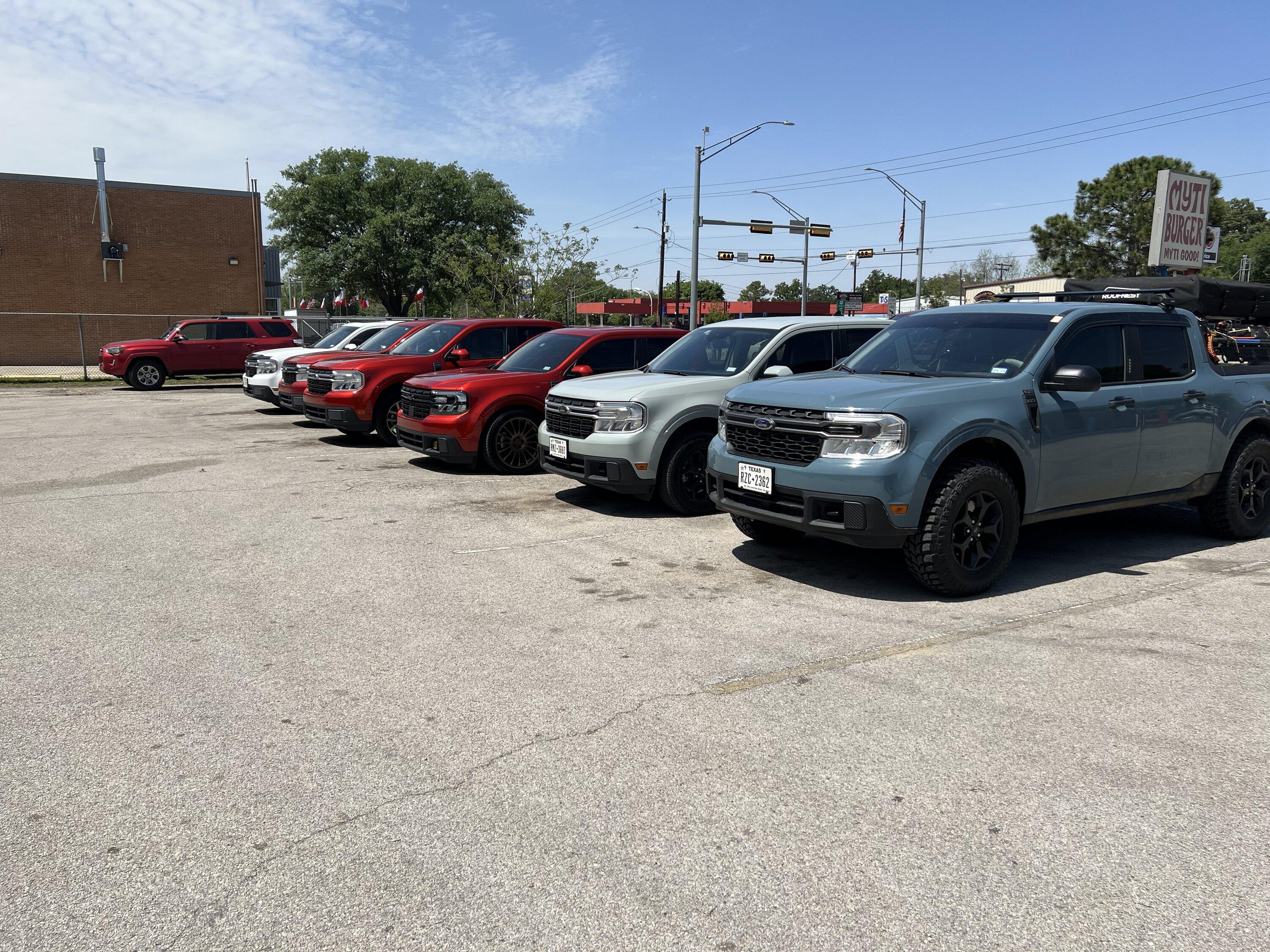 Ford Maverick Houston Maverick meet 4/1 7F6D5734-8562-4999-A9D2-C7D6E6007660