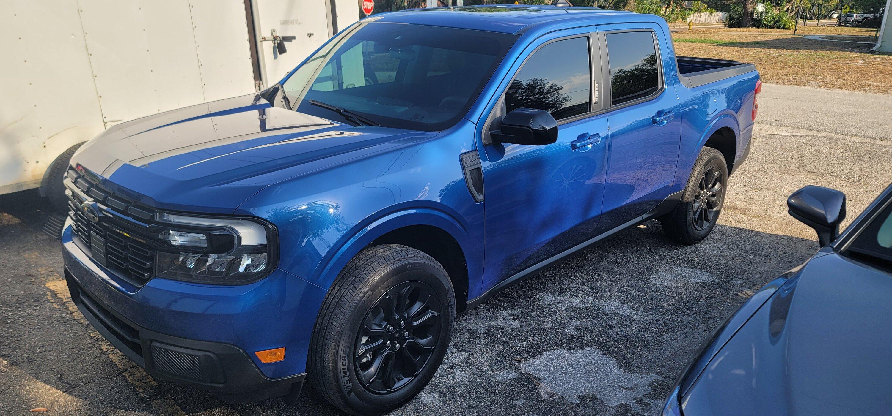 Ford Maverick ATLAS BLUE Maverick Photos Thread 20230402_173109