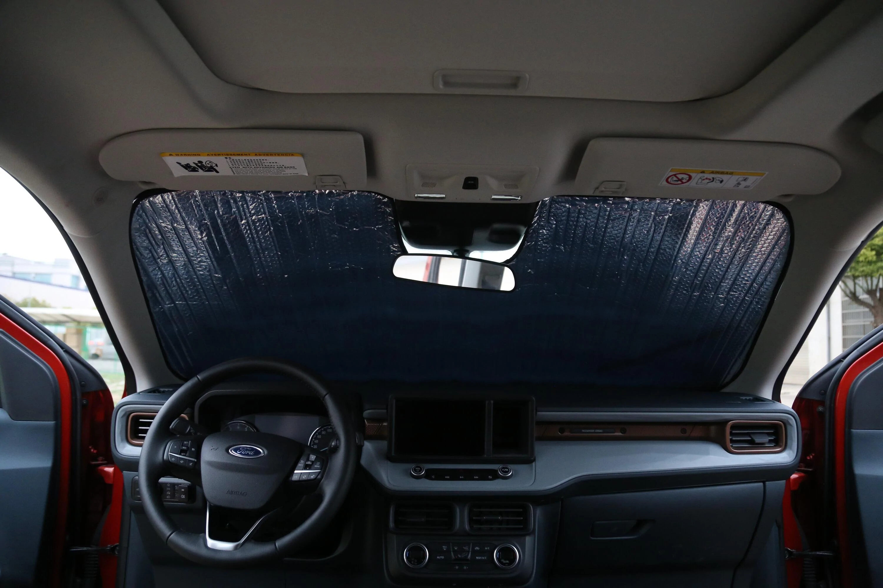 Ford Maverick Mabett | Foldable windshield sun shade available now! 1680515725522