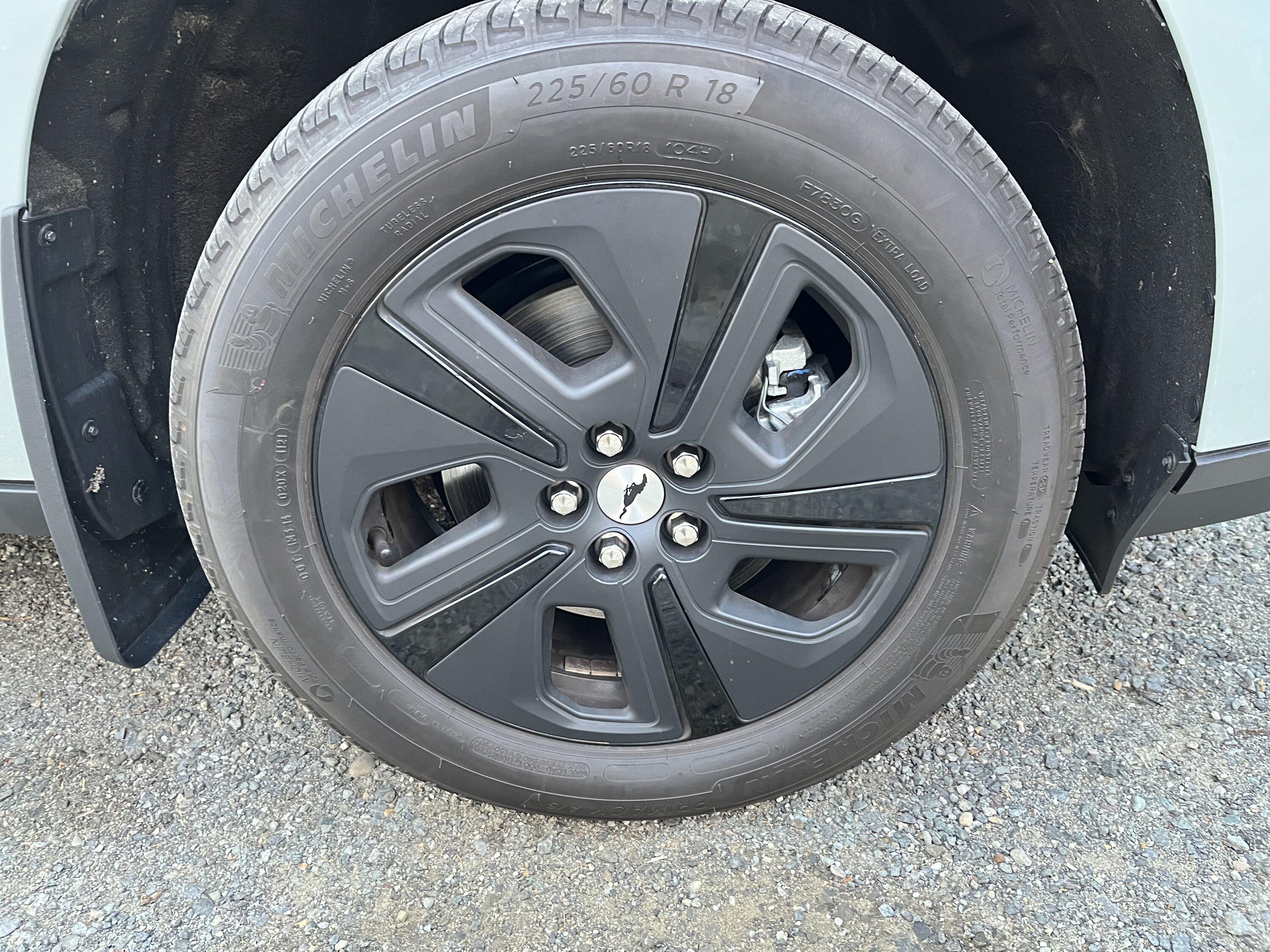 Ford Maverick A little bit of Mustang Mach-E (wheels & tires) on my son's Maverick 62F834E0-15FD-4312-8472-944CB2686B10