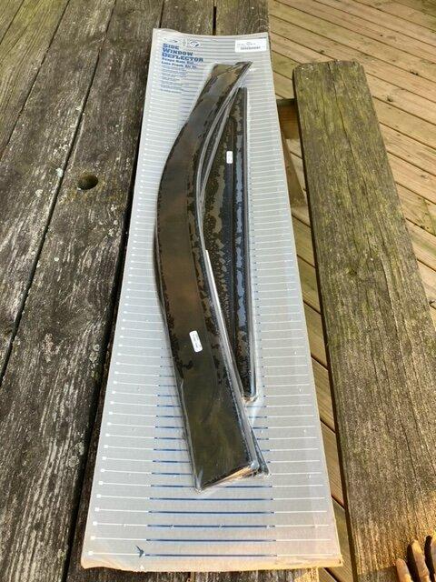 Ford Maverick Lund Smoke Low Profile Side Window Deflectors Ford Maverick 2022 Lund Smoke Low Profile Side Window Deflectors