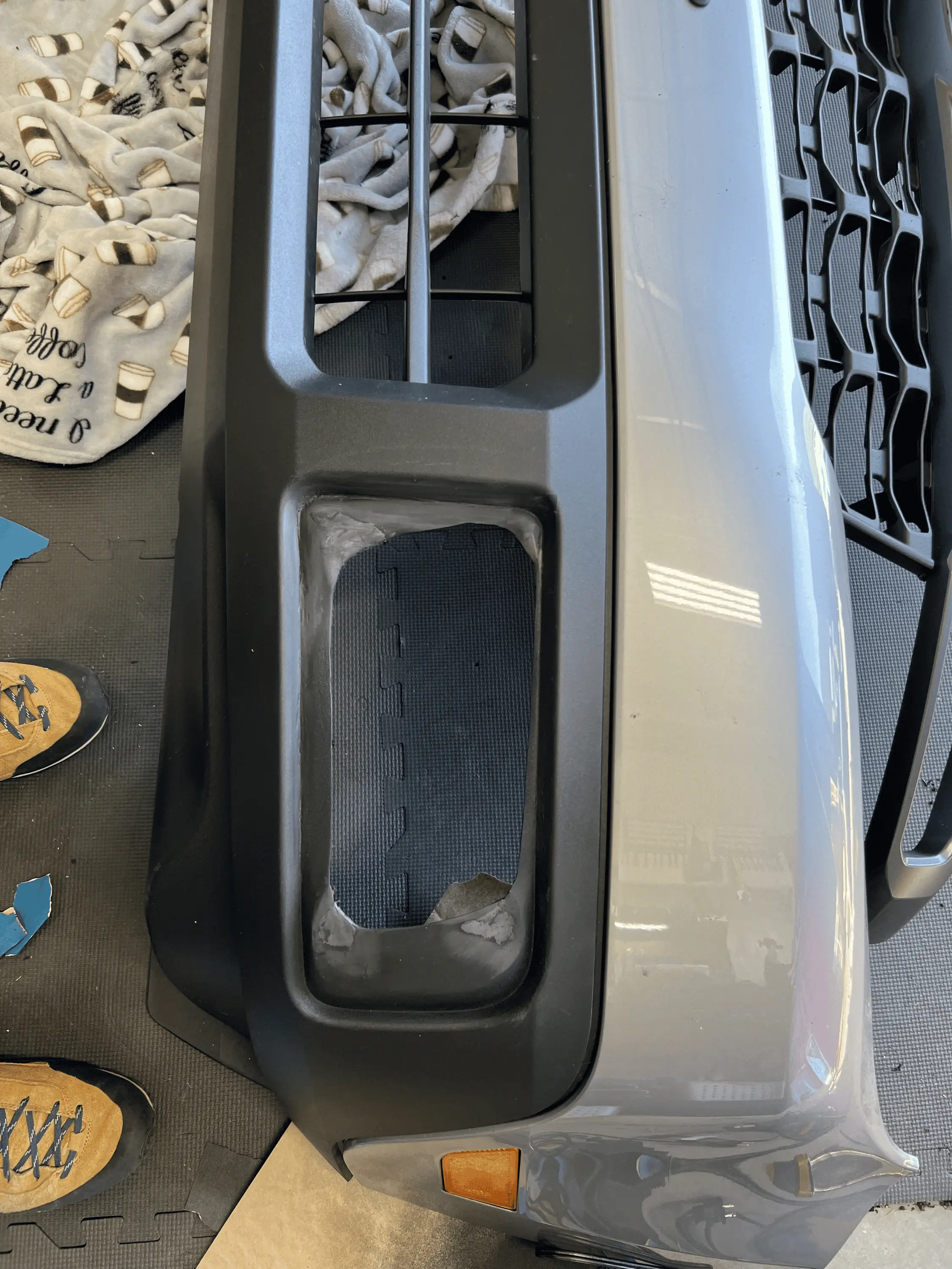 Ford Maverick Fog Lights Molded Into Bumper -- My Project Has Started 1680542355067