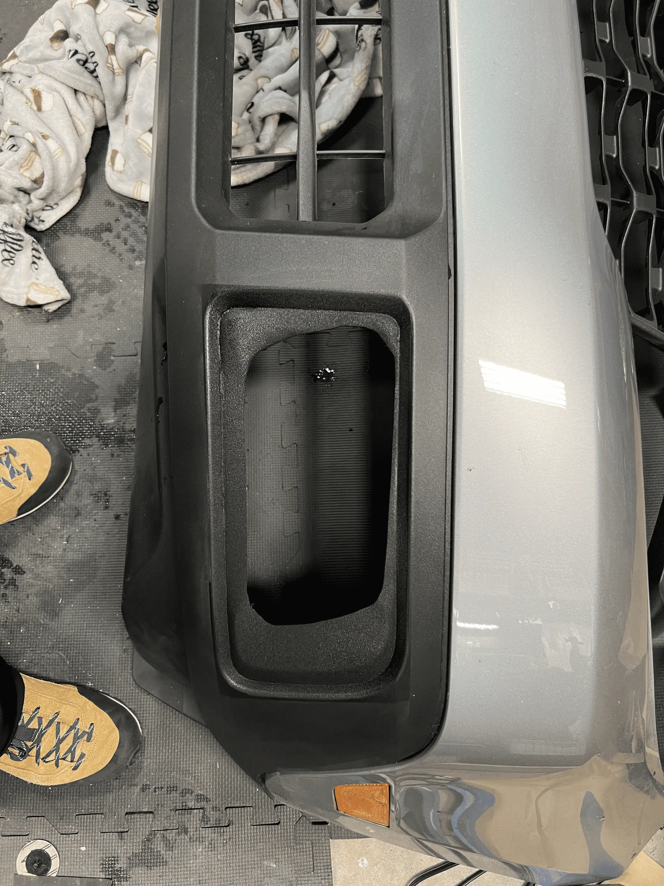 Ford Maverick Fog Lights Molded Into Bumper -- My Project Has Started 1680558085921