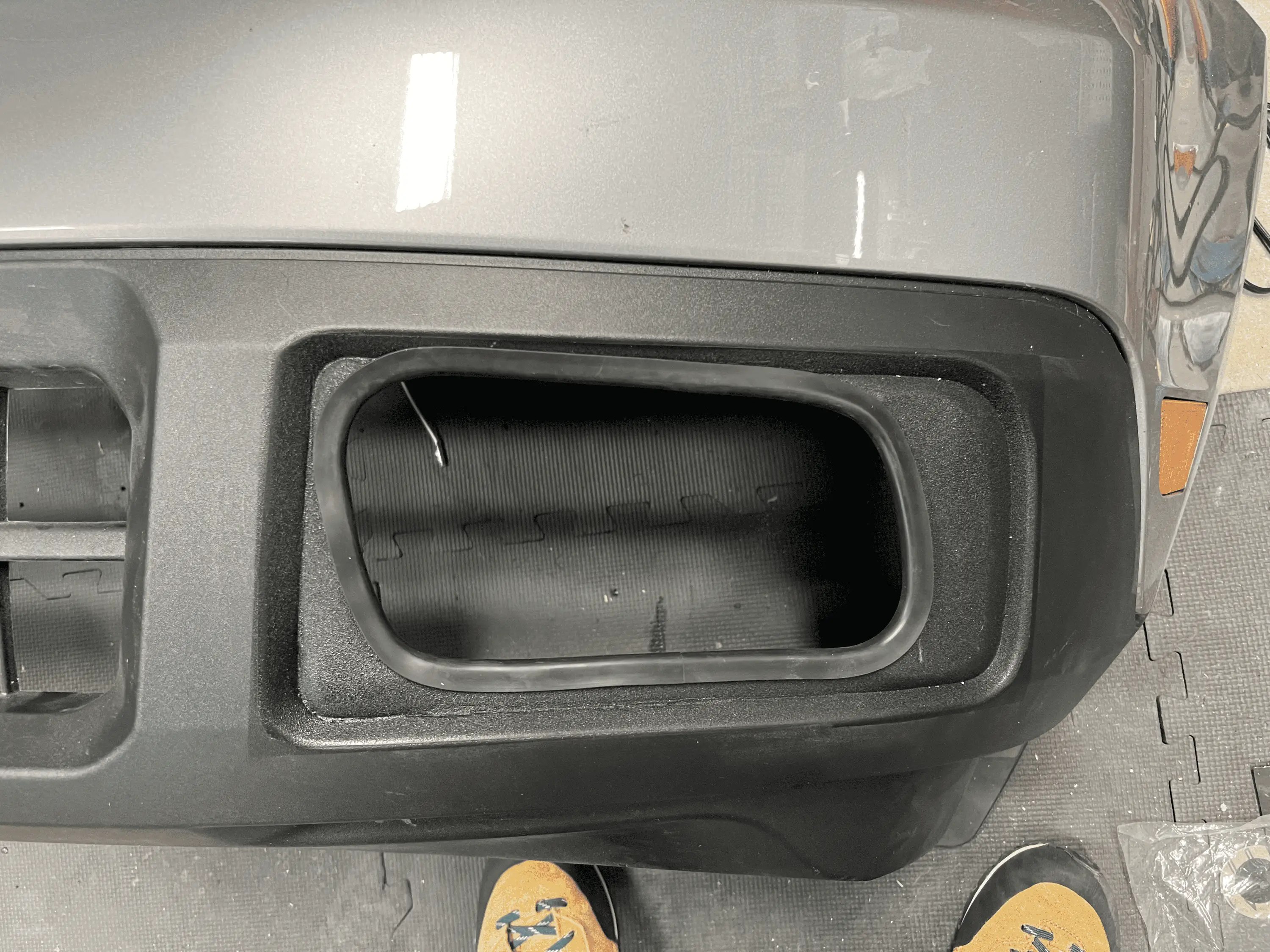Ford Maverick Fog Lights Molded Into Bumper -- My Project Has Started 1680570465166