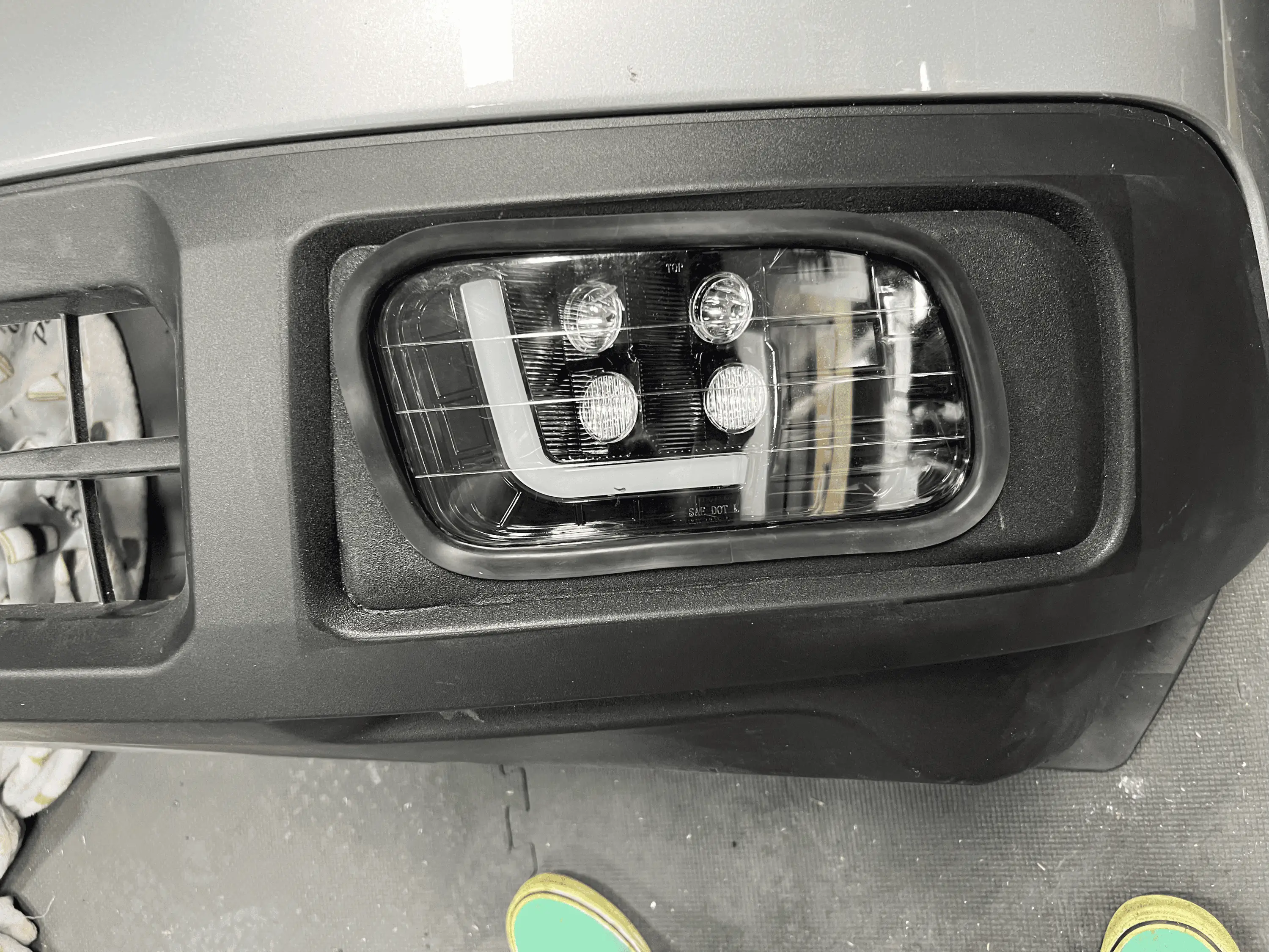 Ford Maverick Fog Lights Molded Into Bumper -- My Project Has Started 1680570565330