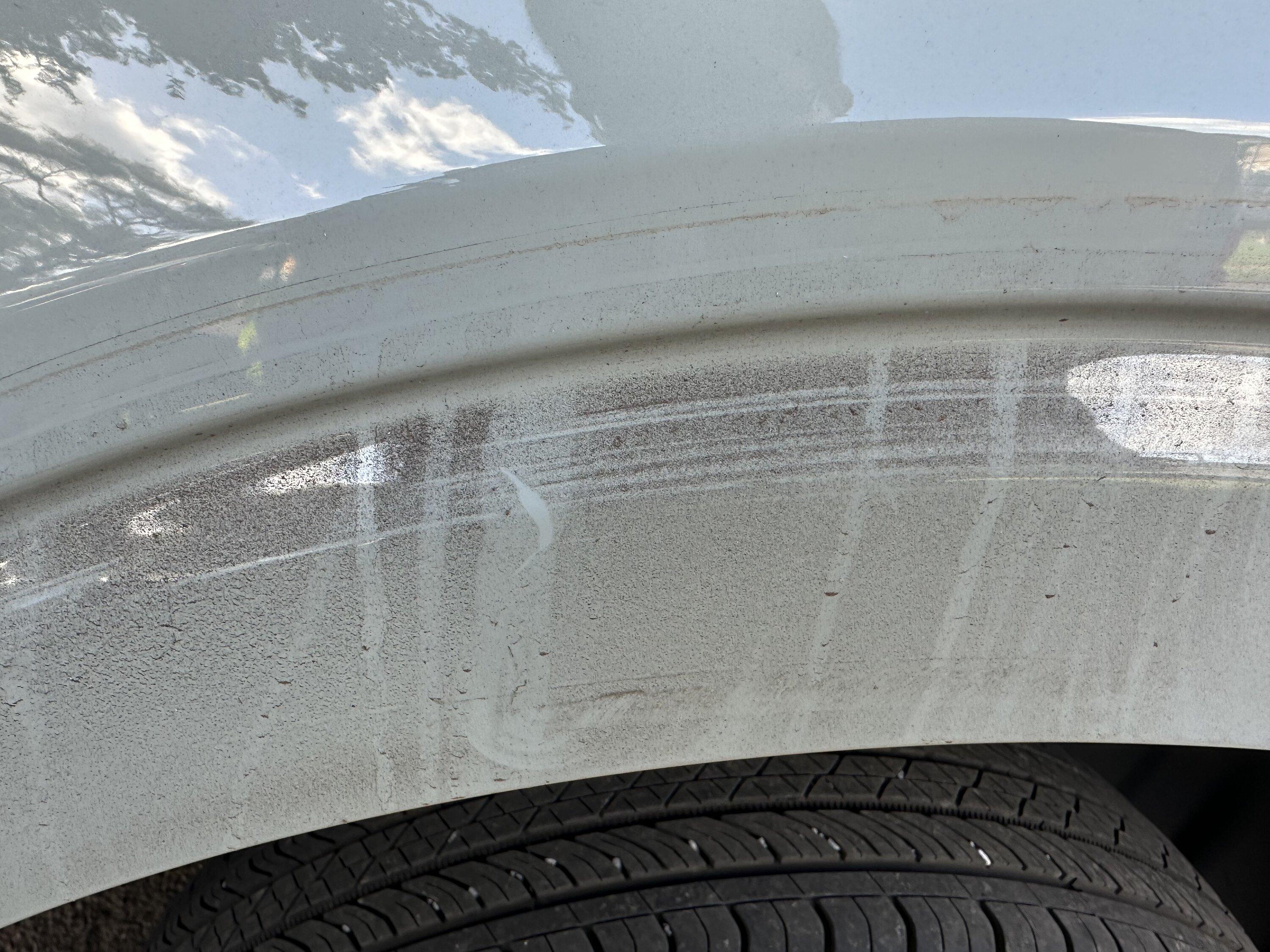 Ford Maverick Fender Flares will mess your paint up IMG_0925
