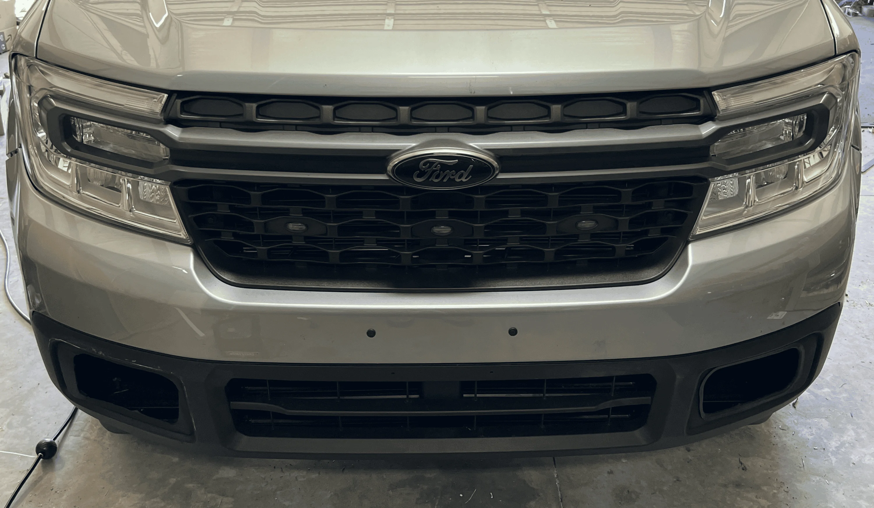 Ford Maverick Fog Lights Molded Into Bumper -- My Project Has Started 1680723968502