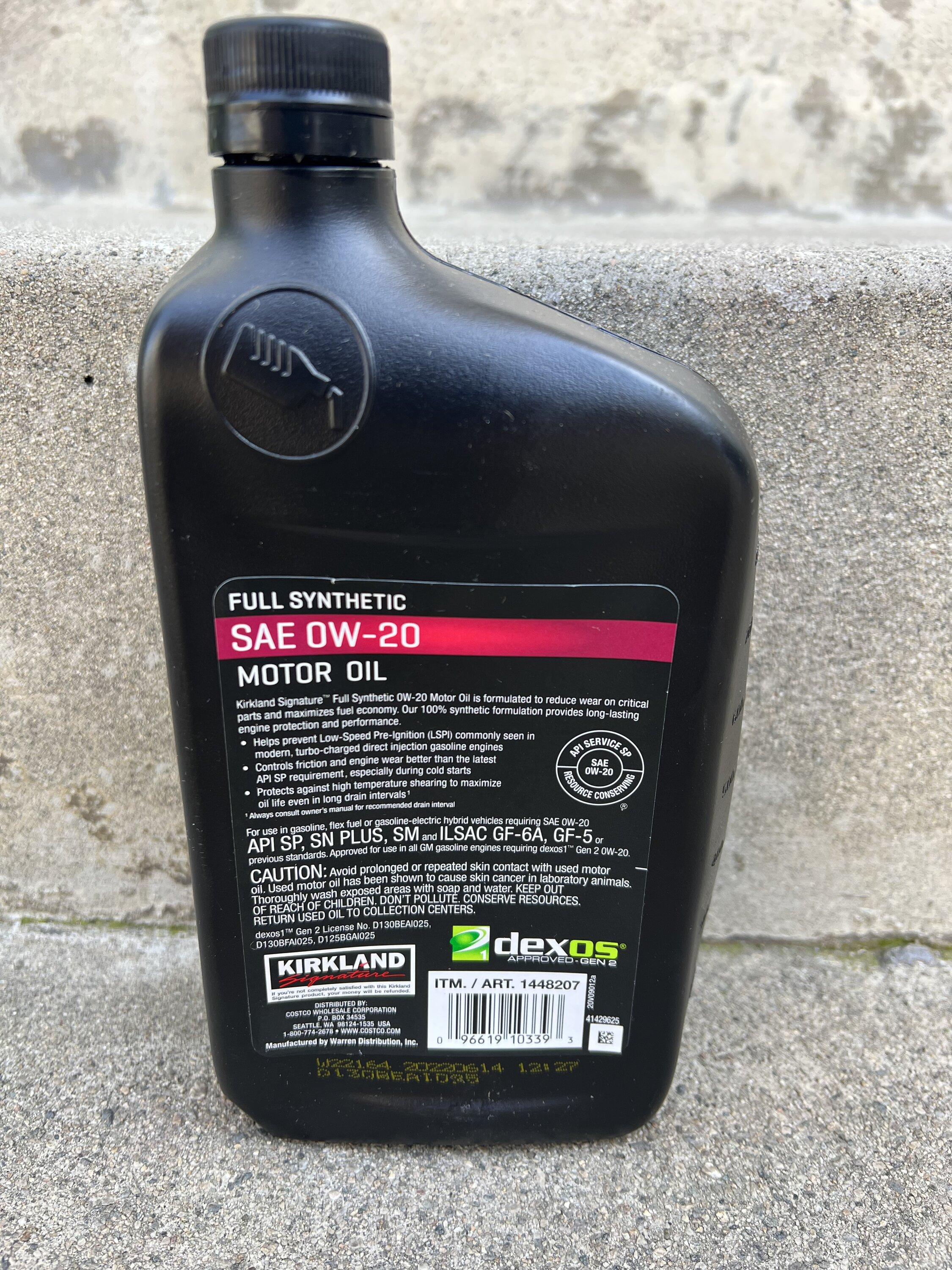 Ford Maverick Costco / Kirkland full synthetic oil is not certified for use in any Ford 2023-04-05 15.17.30-1