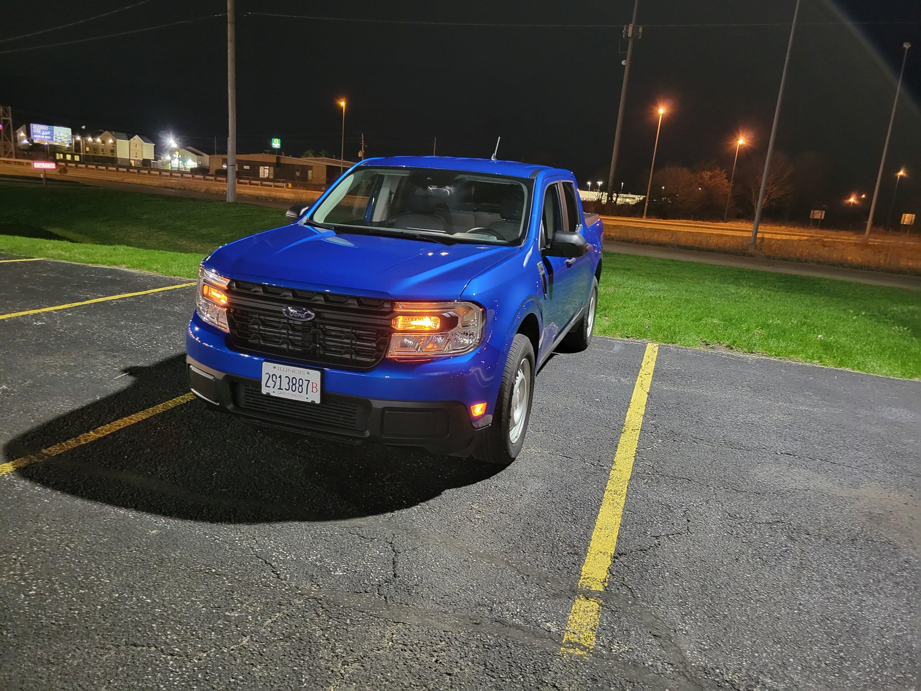 Ford Maverick Project QuikRik. My Velocity Blue XL AWD Performance build 20230405_211107