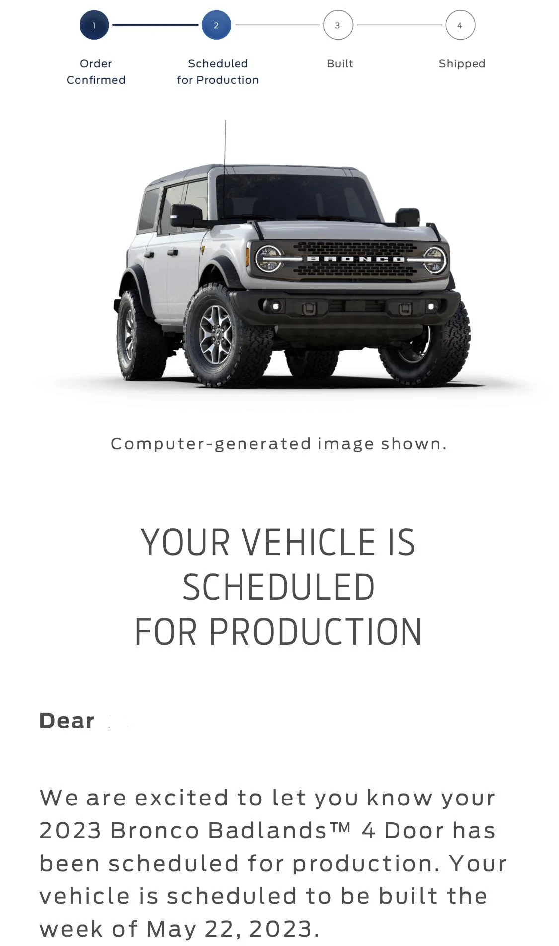 Ford Maverick Got “my” schedule email! 6B984116-6B3E-400D-BBD5-096A2DB7F28A