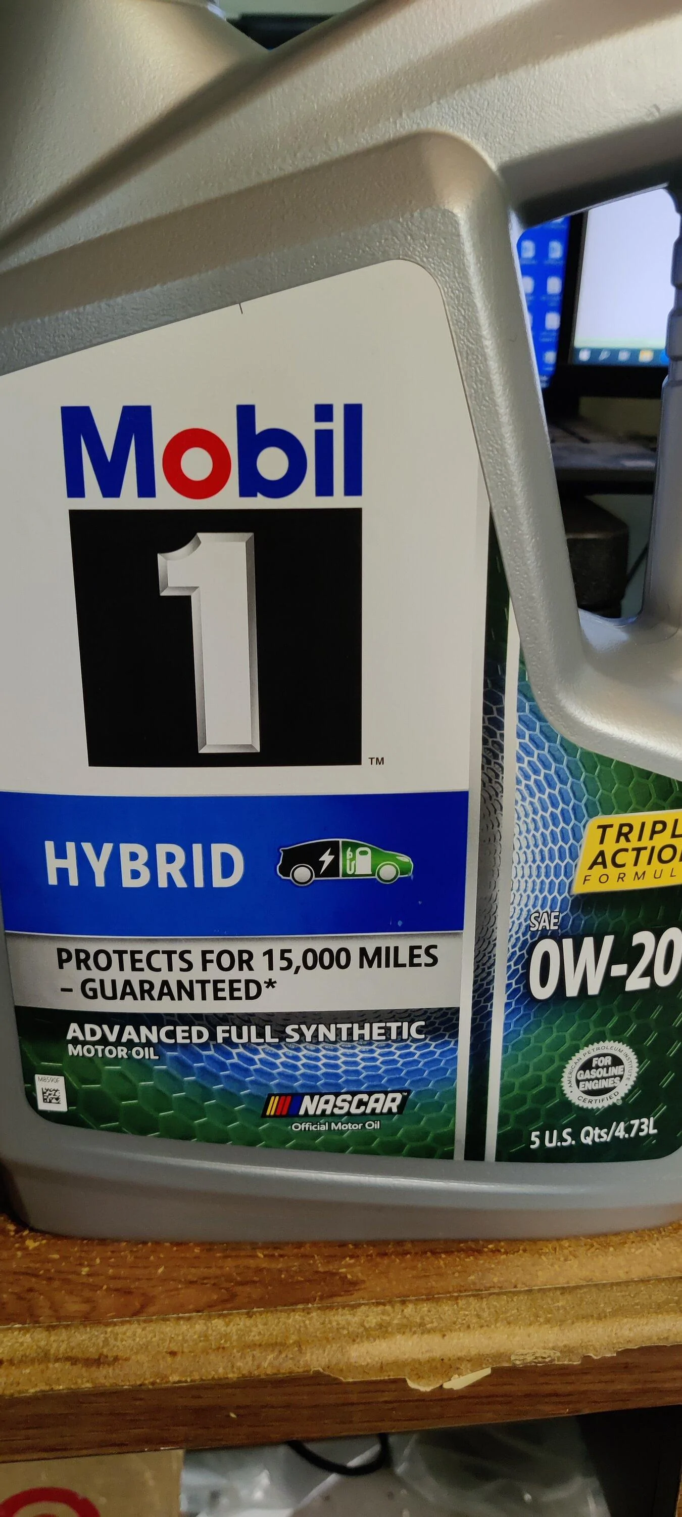 Ford Maverick Mobil 1 full synthetic 0w-20 IMG_20230407_101847