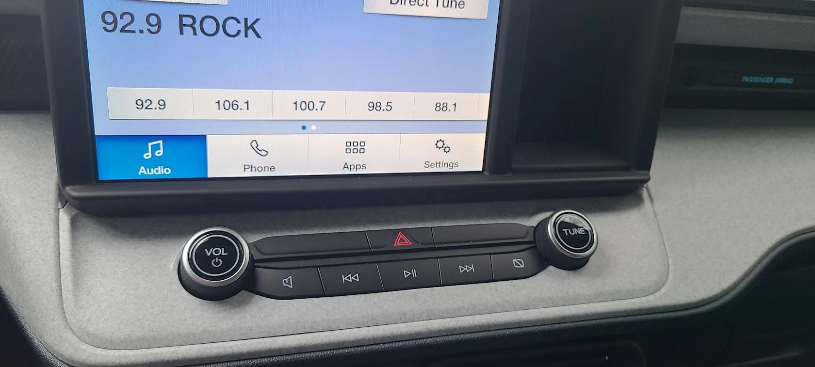 Ford Maverick Driving this morning - Center screen locked up and reloaded mav radio