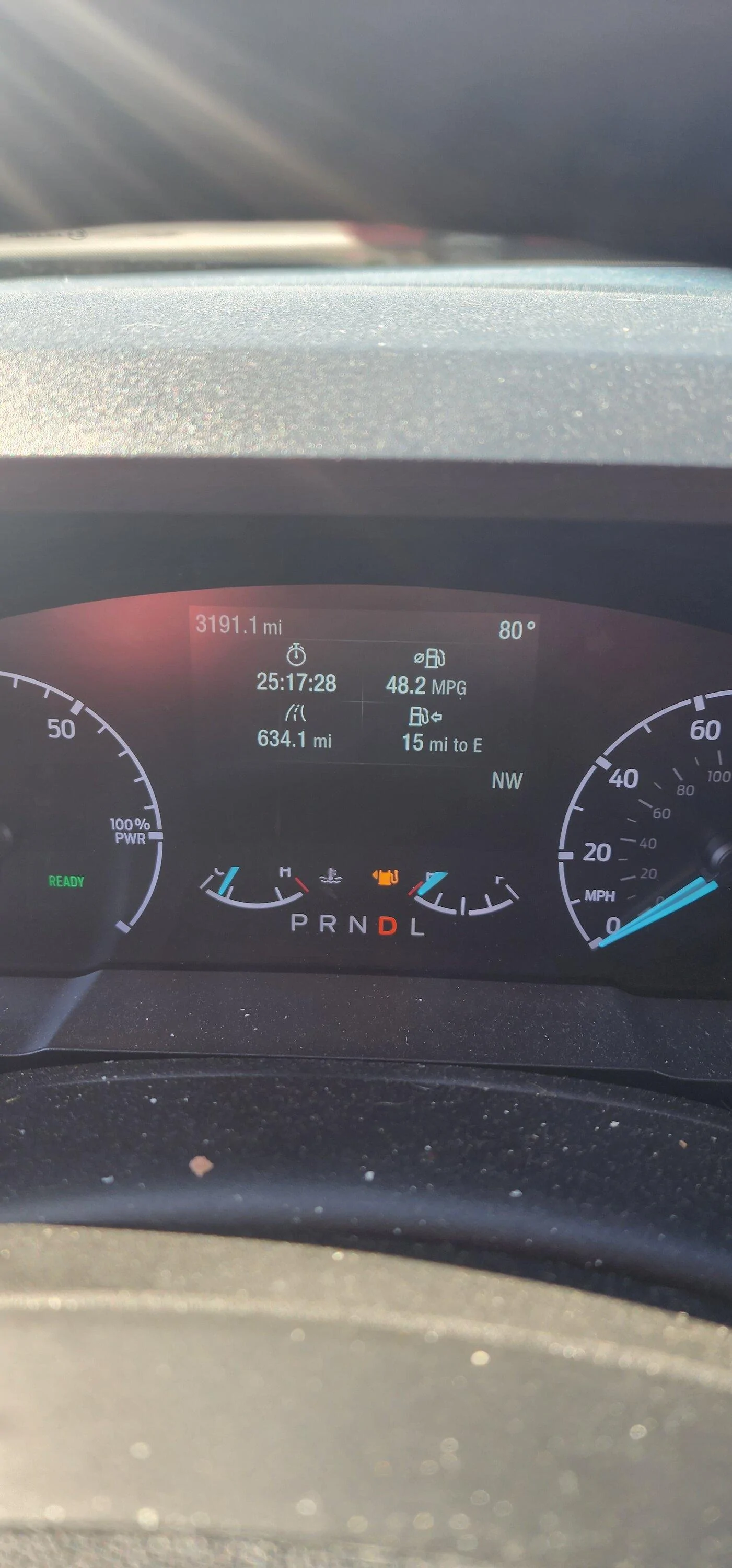 Ford Maverick 600 Miles Per Tank Hybrid Maverick club 20230407_163320
