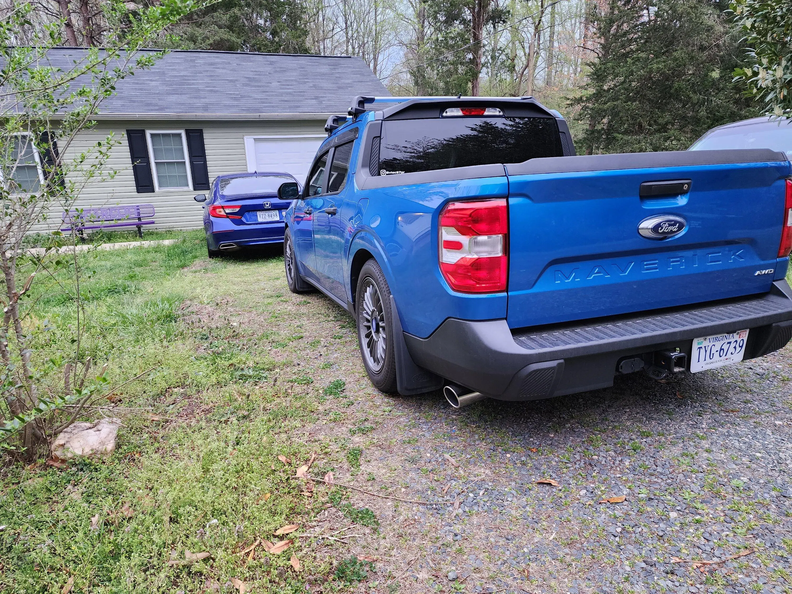 Ford Maverick 22 XL Lobo St Paddle shifters ,f150 Fog light Switch and Fog lights, Rotiforms Wheels Scale Suspension lowered and much more Oem Ford Accesories. 20230407_191456