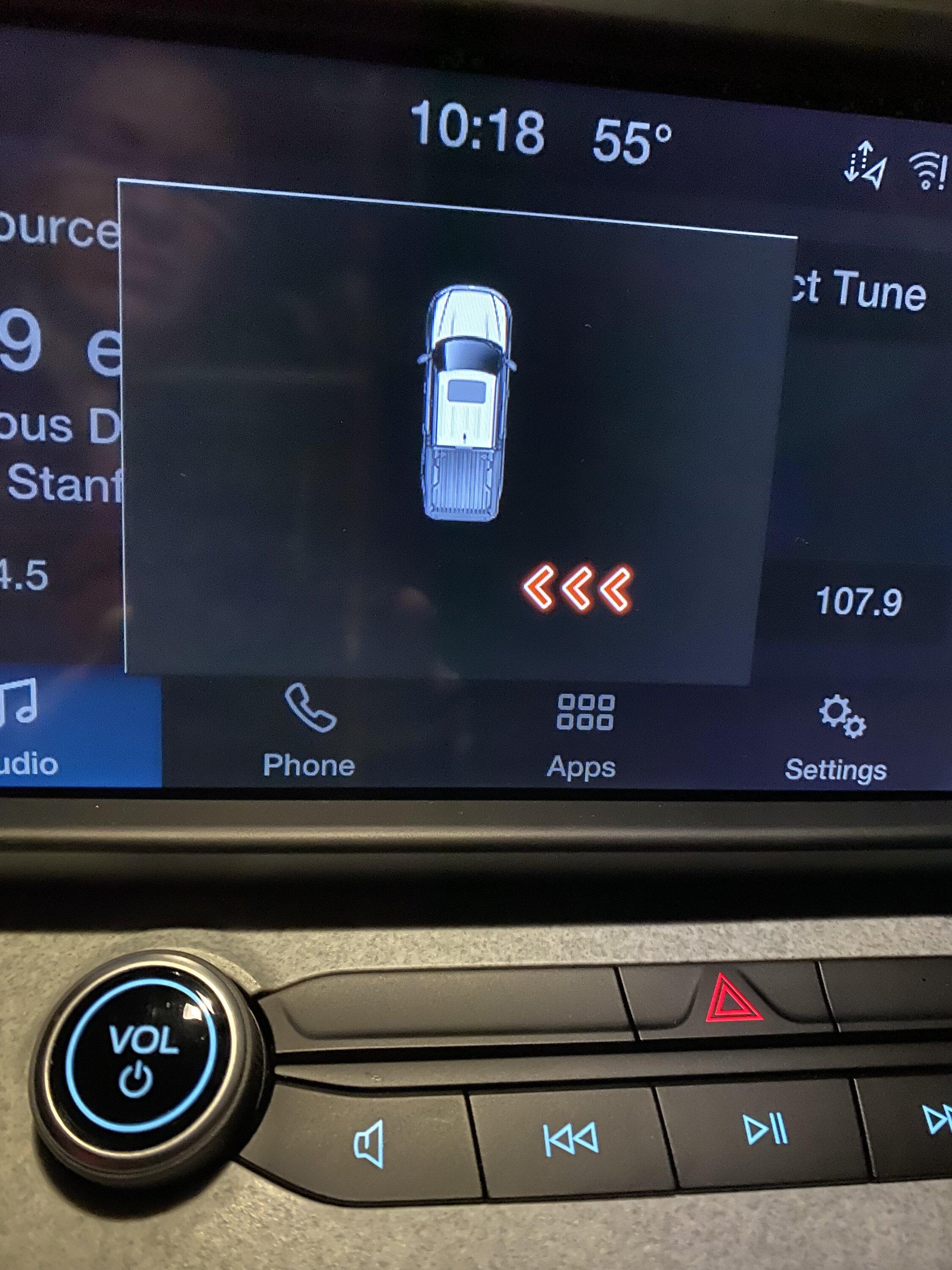Ford Maverick 3 Arrows on Media Screen, what is it? IMG_9572