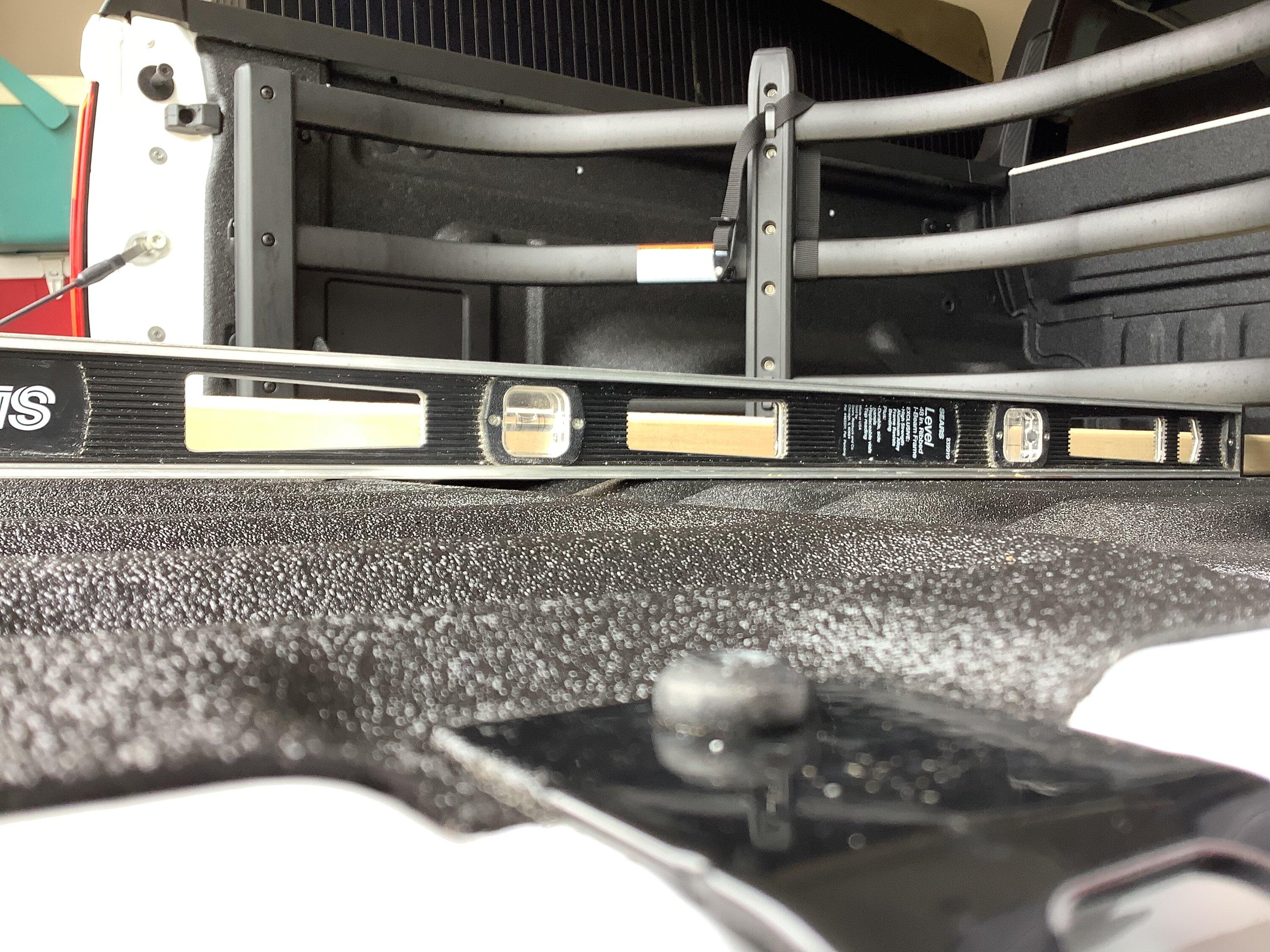 Ford Maverick Tailgate not level with bed. 8B437C65-4E3D-488A-AD92-AAF630E2615C