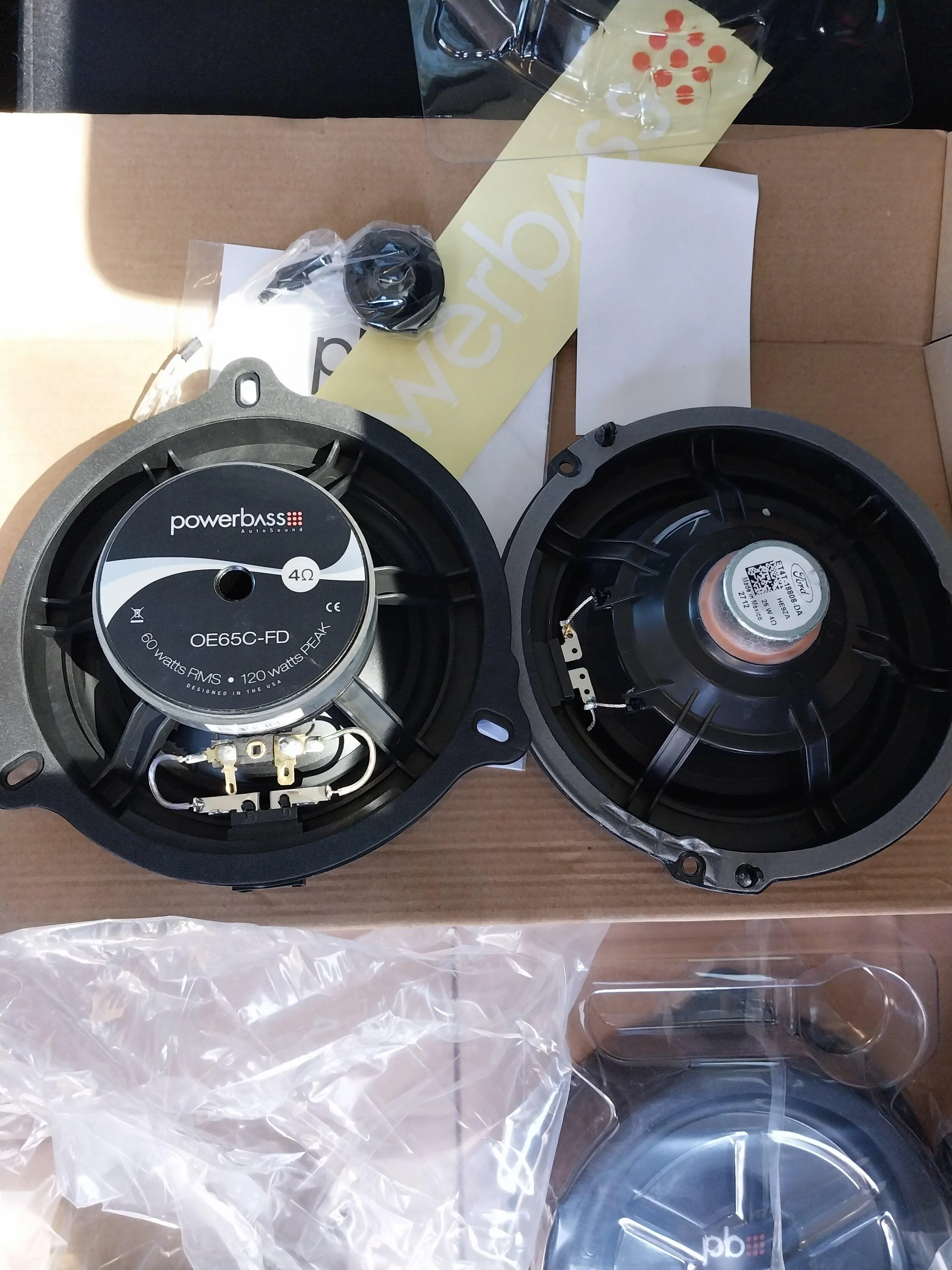 Ford Maverick Budget stock Audio upgrades (XL) - plan, research, options and experimentation 20230204_120056
