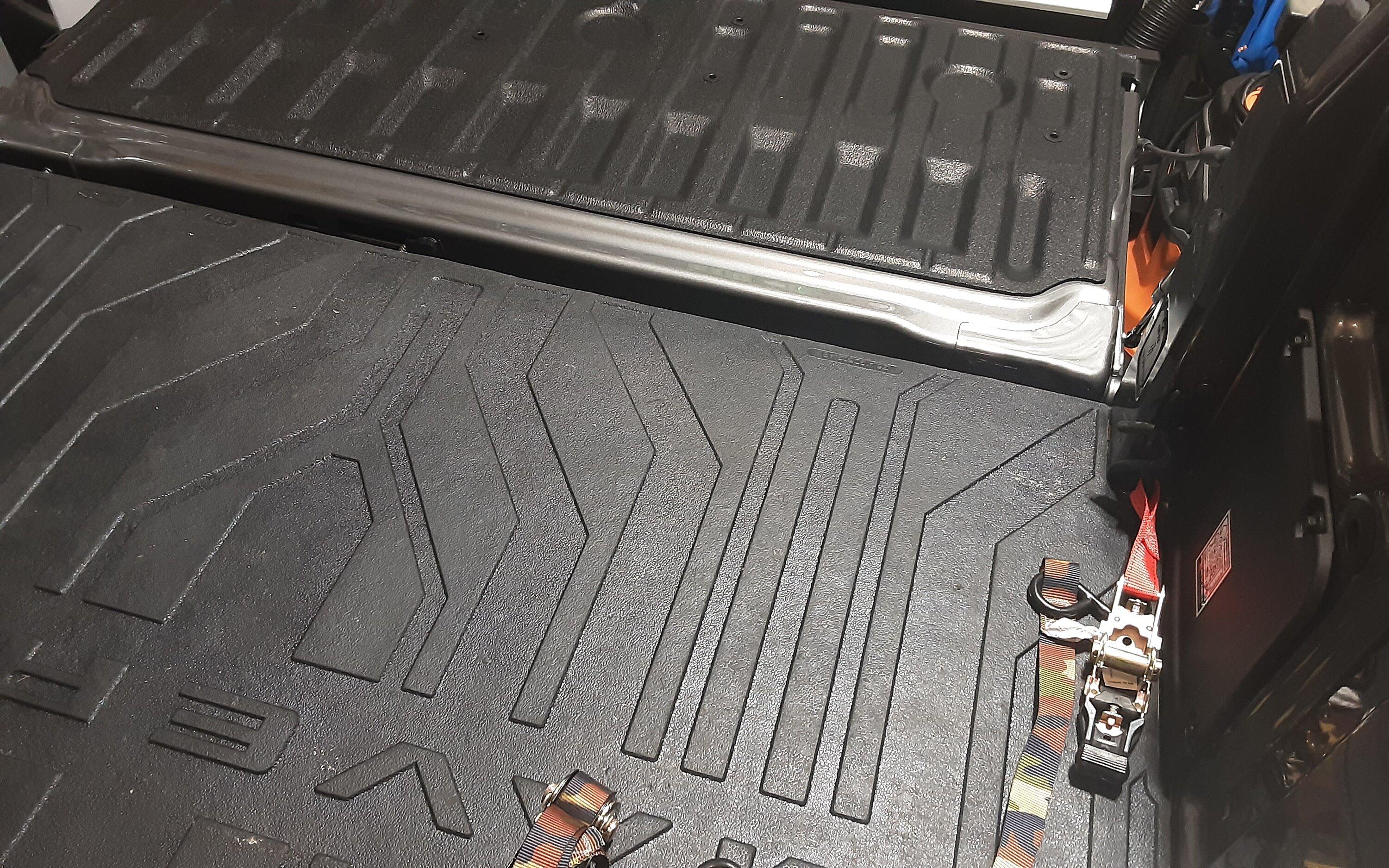 Ford Maverick Spray in bedliner vs tailgate liner kit 20230325_194139