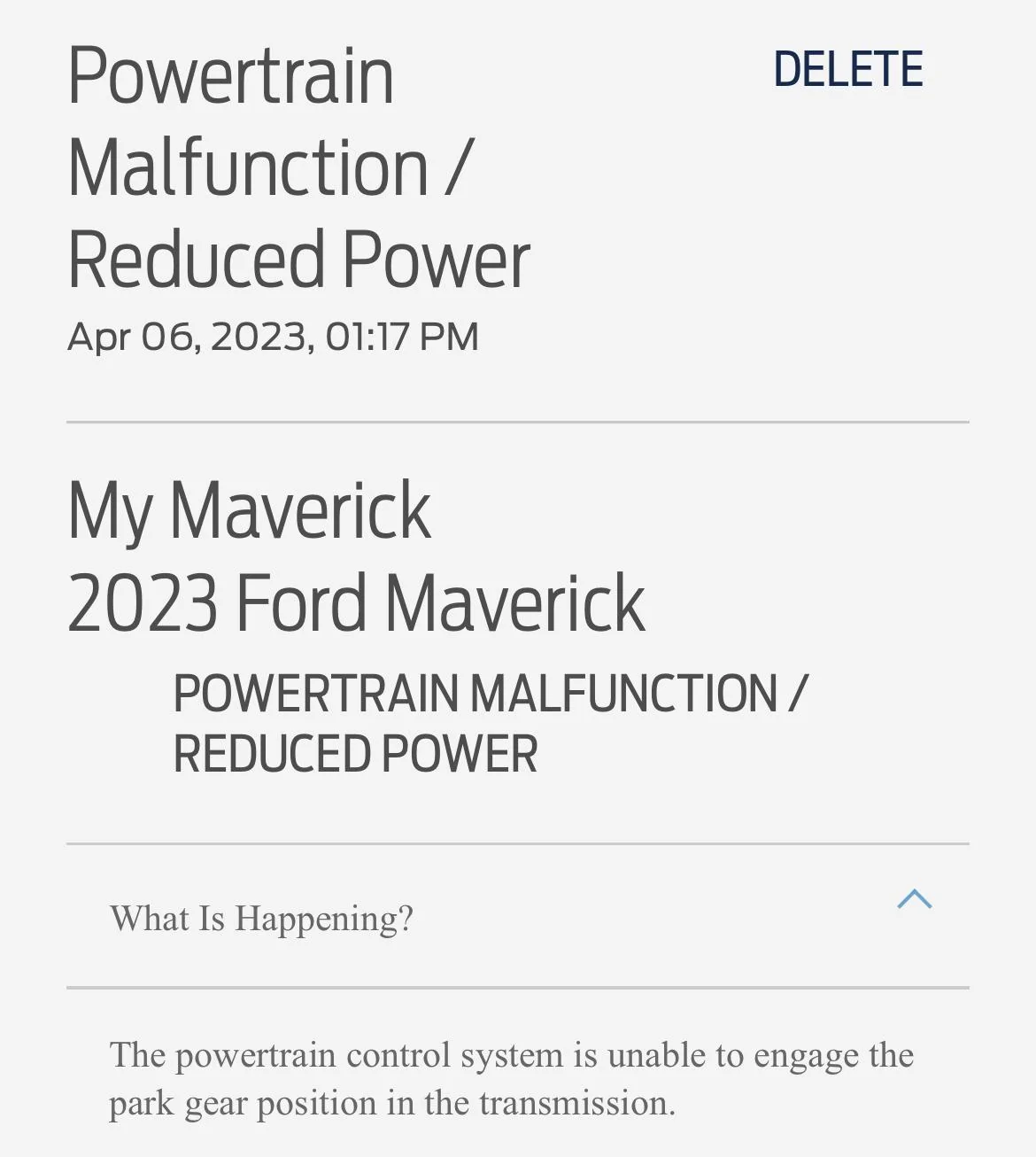 Ford Maverick Transmission being replaced after one-week and 300 miles IMG_8950