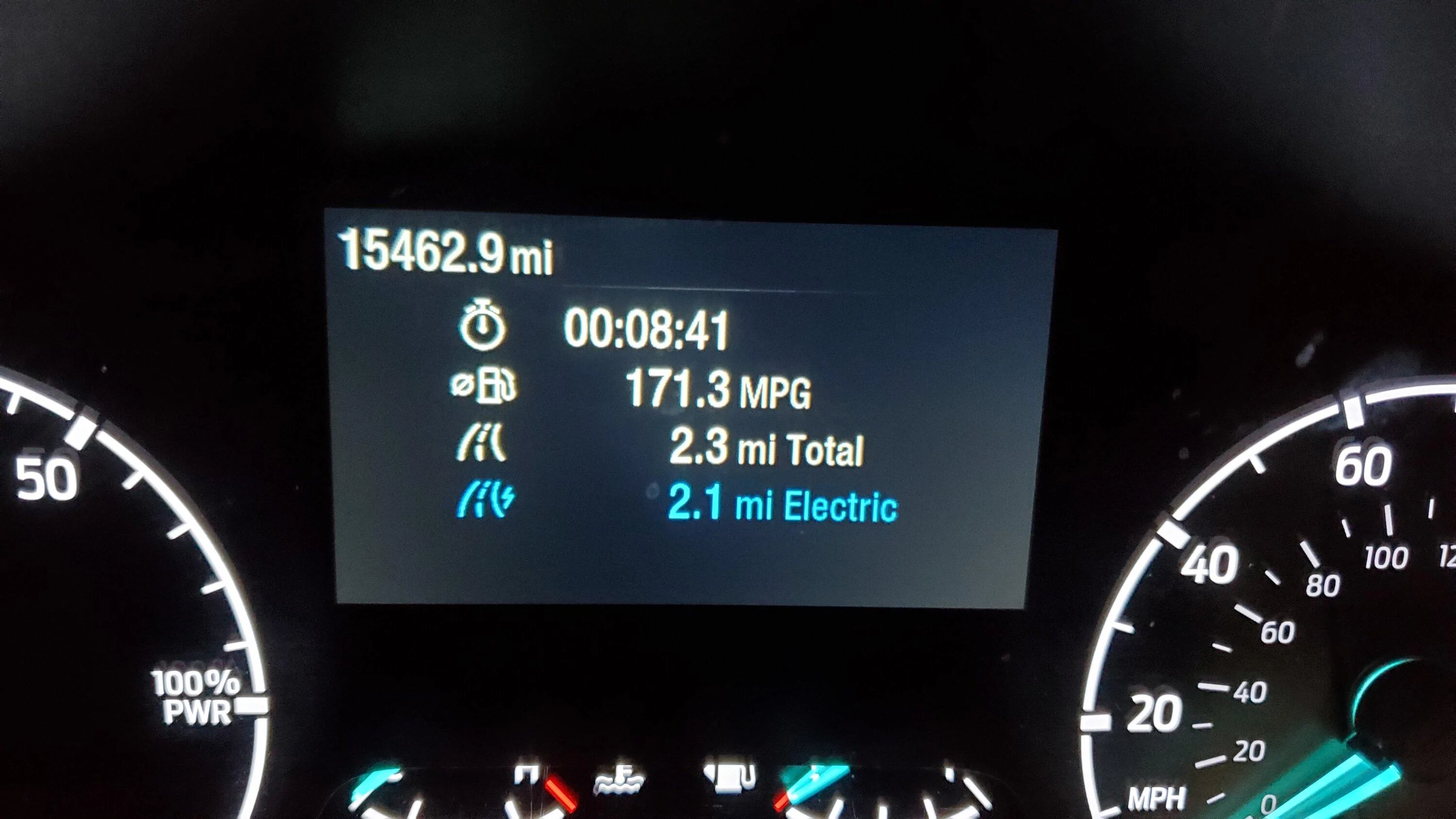 Ford Maverick 25K miles in my Hybrid. Best MPG tips 20230410_195619