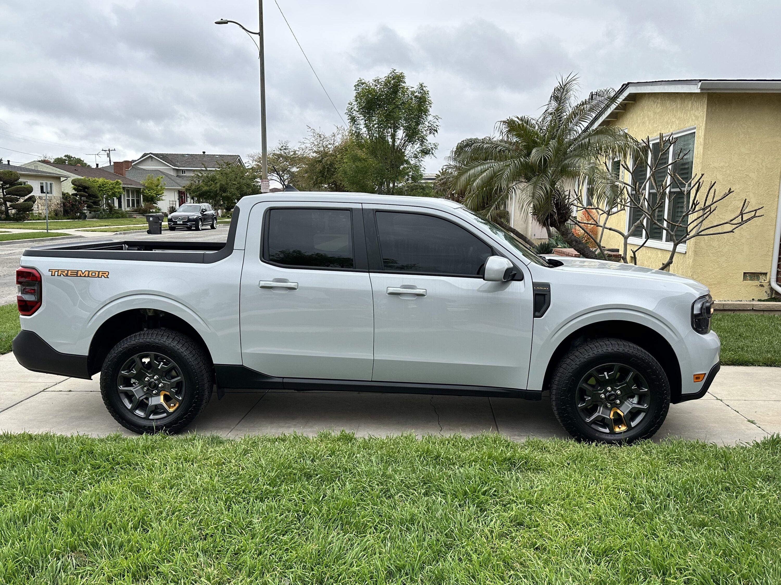 Ford Maverick First few mods on the Maverick Tremor Tint