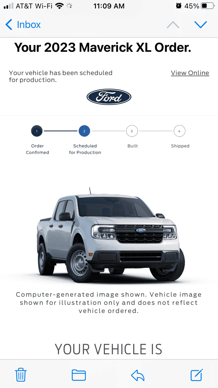 Ford Maverick 📬 4/13/23 Scheduling Email Received Group [EMAILS NOW ARRIVING!] D8B4C2F5-F1BB-4C05-9F5E-0355AD4274DE