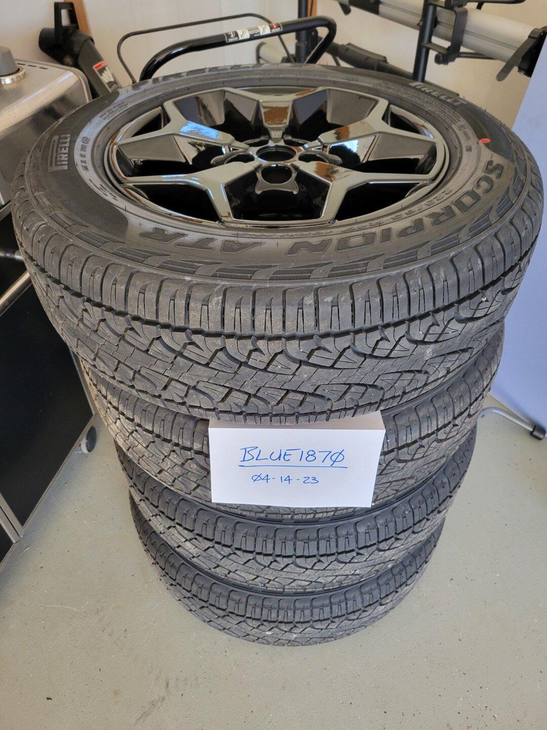 Ford Maverick FS: Set of FX4 Wheels 20230414_080339