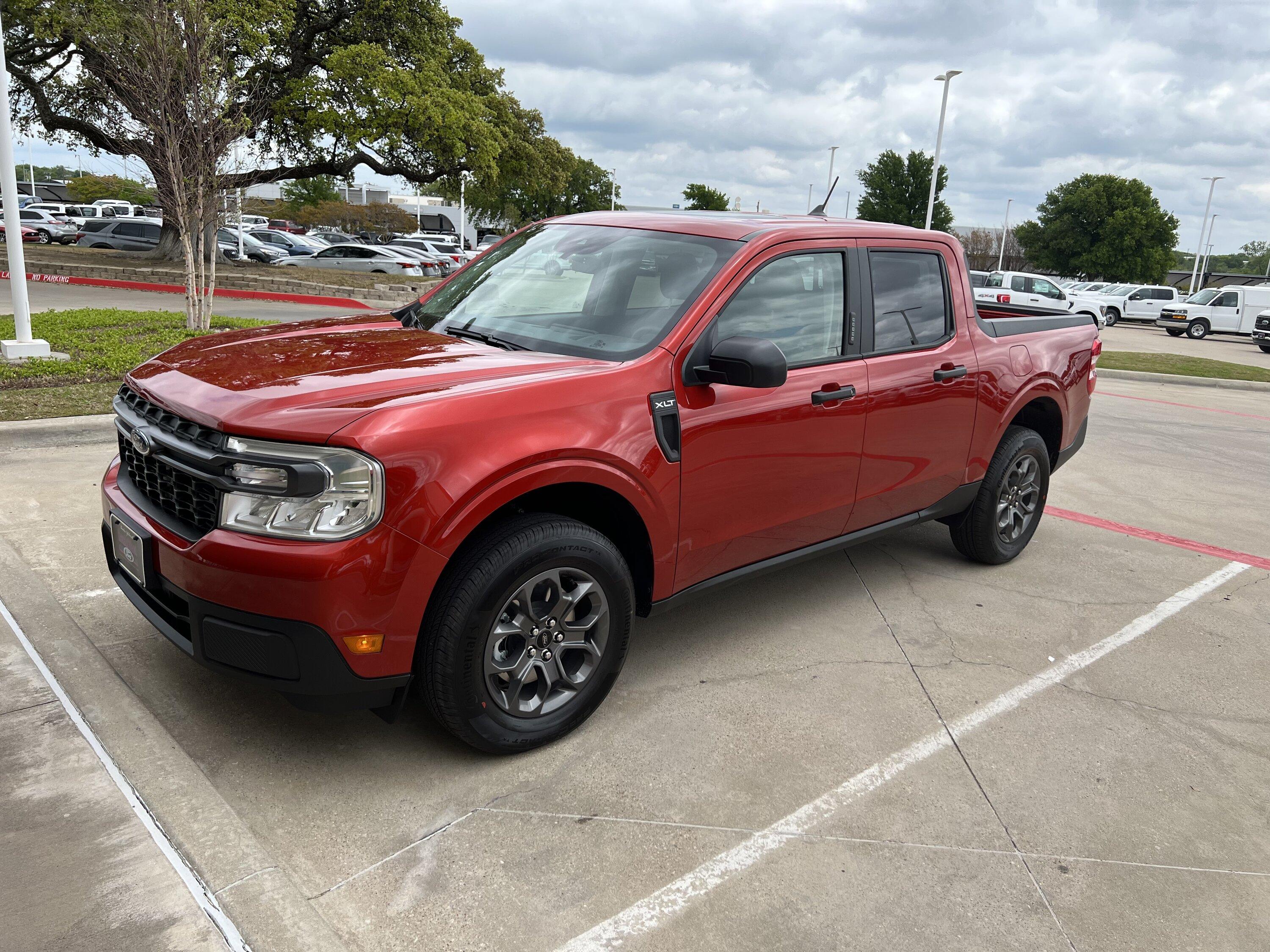 Ford Maverick My chili pepper red has arrived! 0BE245D9-60F2-4B89-82FD-C09630B71781