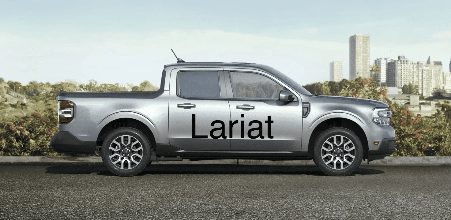 Ford Maverick Lariat Badging Lacking? 1681520946053