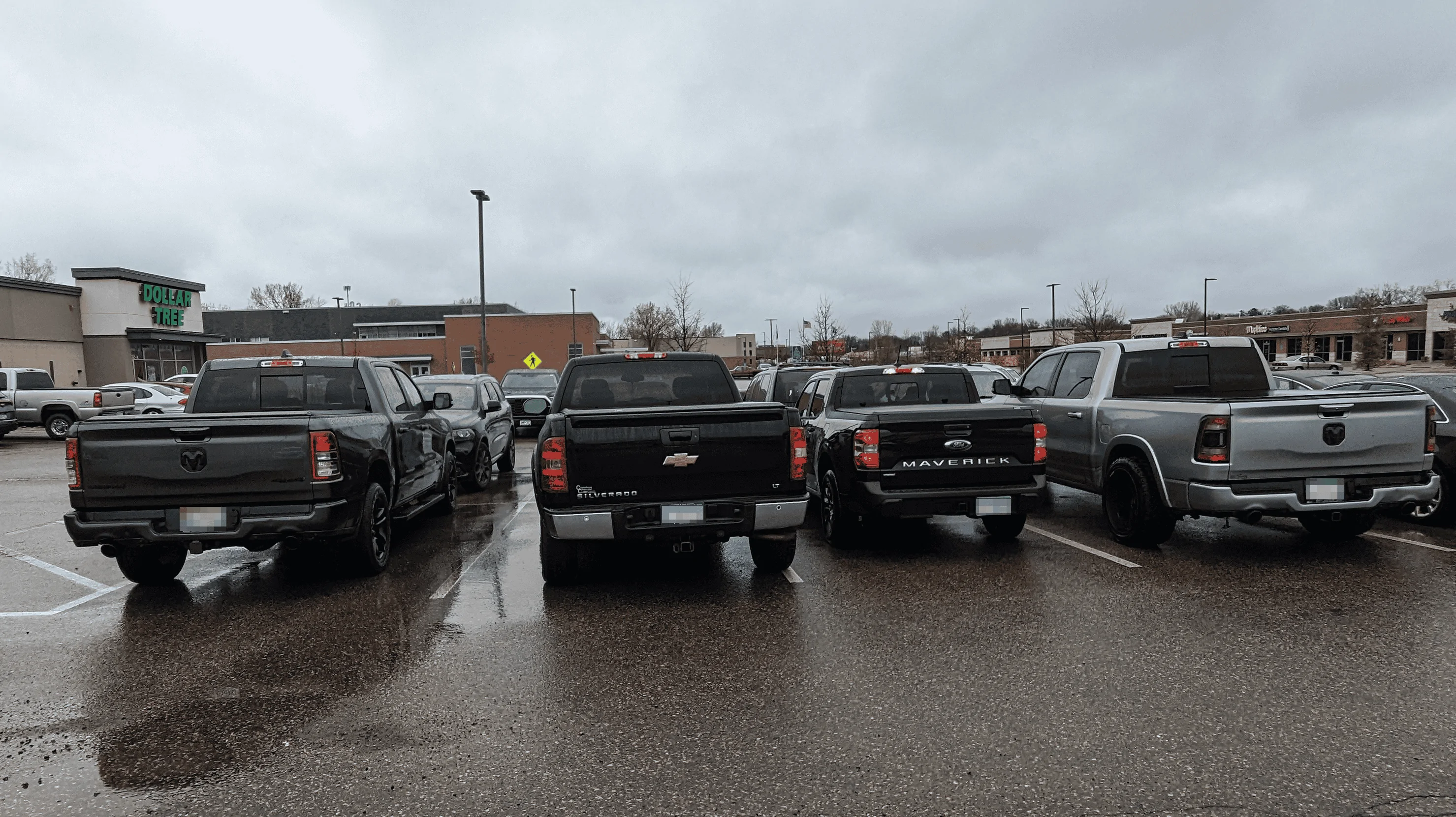 Ford Maverick Post your Maverick next to ridiculously large trucks - photos thread 1681576198324