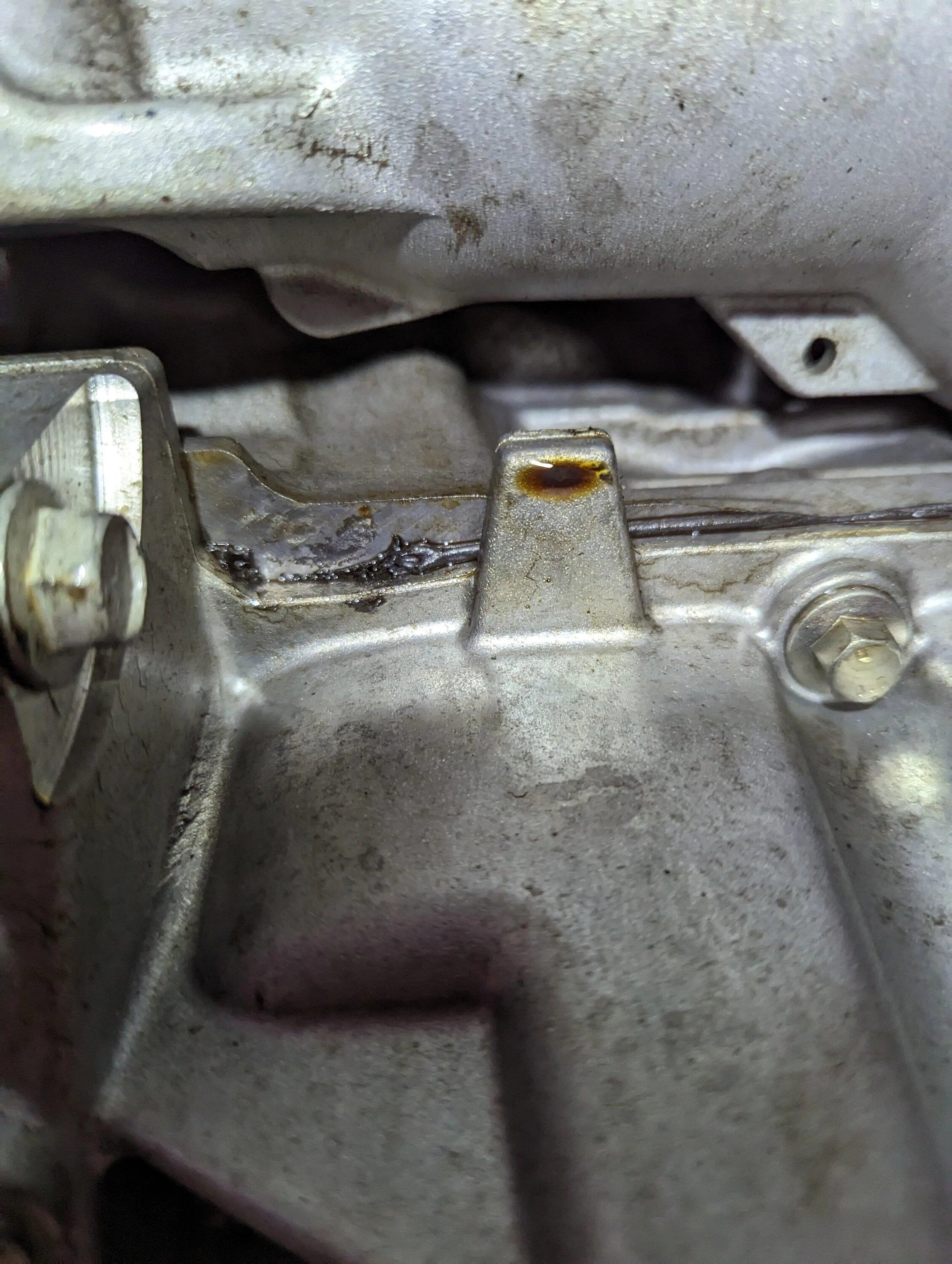 Ford Maverick Oil Leak at 5500 PXL_20230415_190809296