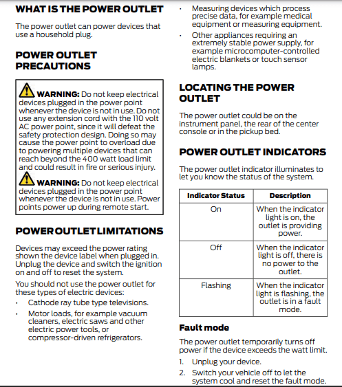 Ford Maverick 400 Watt Inverter- Is mine broke? 1681607453911
