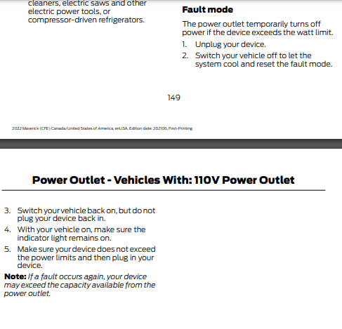 Ford Maverick 400 Watt Inverter- Is mine broke? 1681607485093