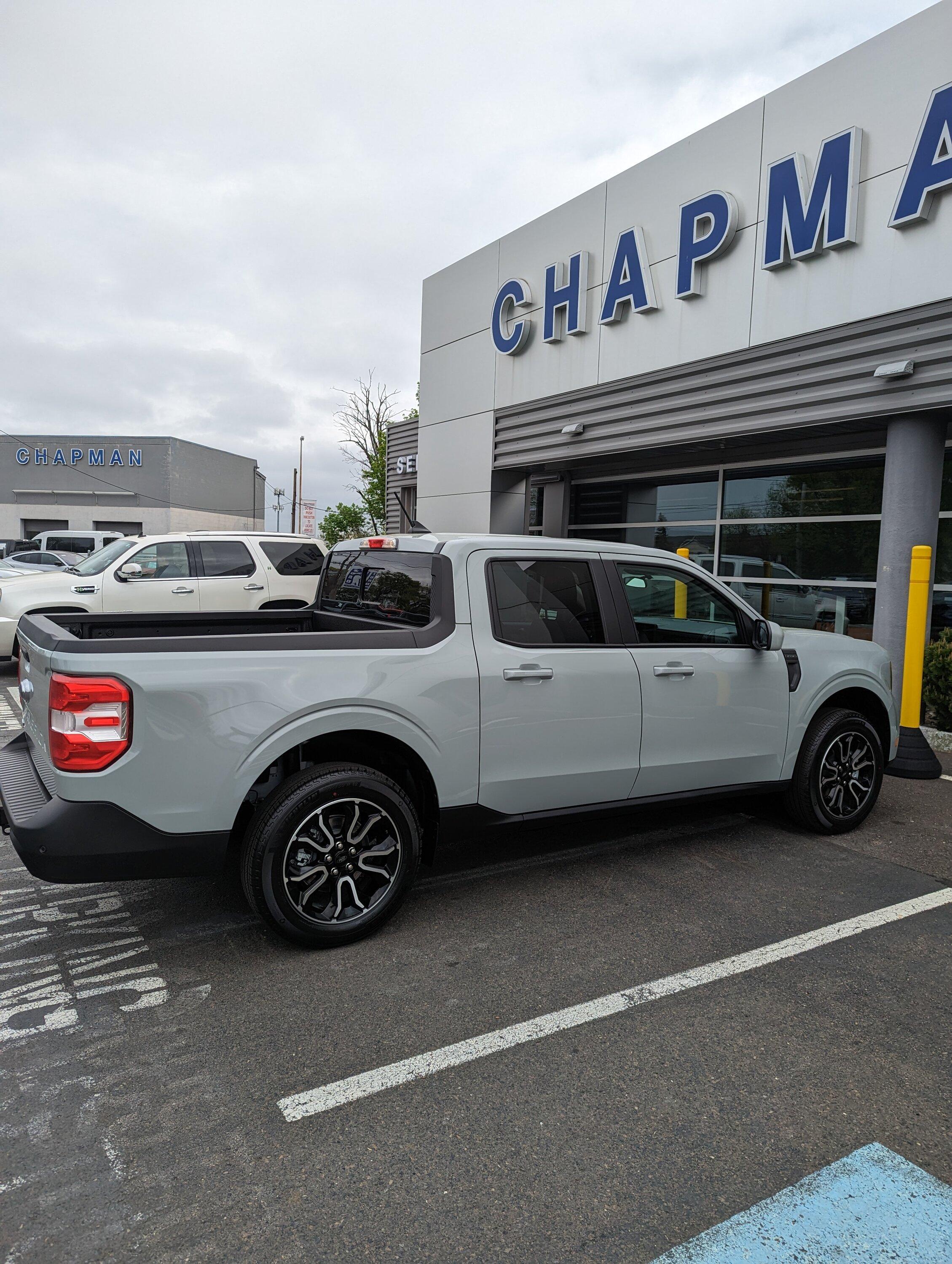 Ford Maverick Chapman/Horsham -- 2022MY to 2023MY rollover orders Chapman