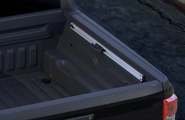 Ford Maverick Anyone install a hard trifold tonneau along with cargo management system? Capture2