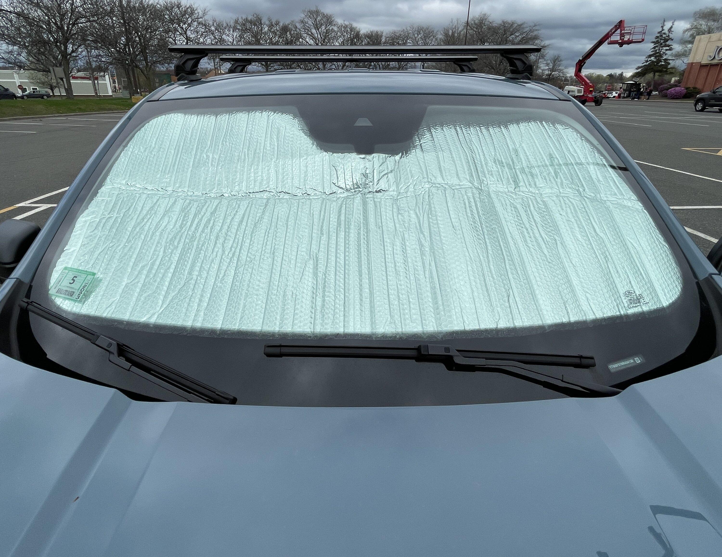 Ford Maverick Added a new sun shade today IMG_4337