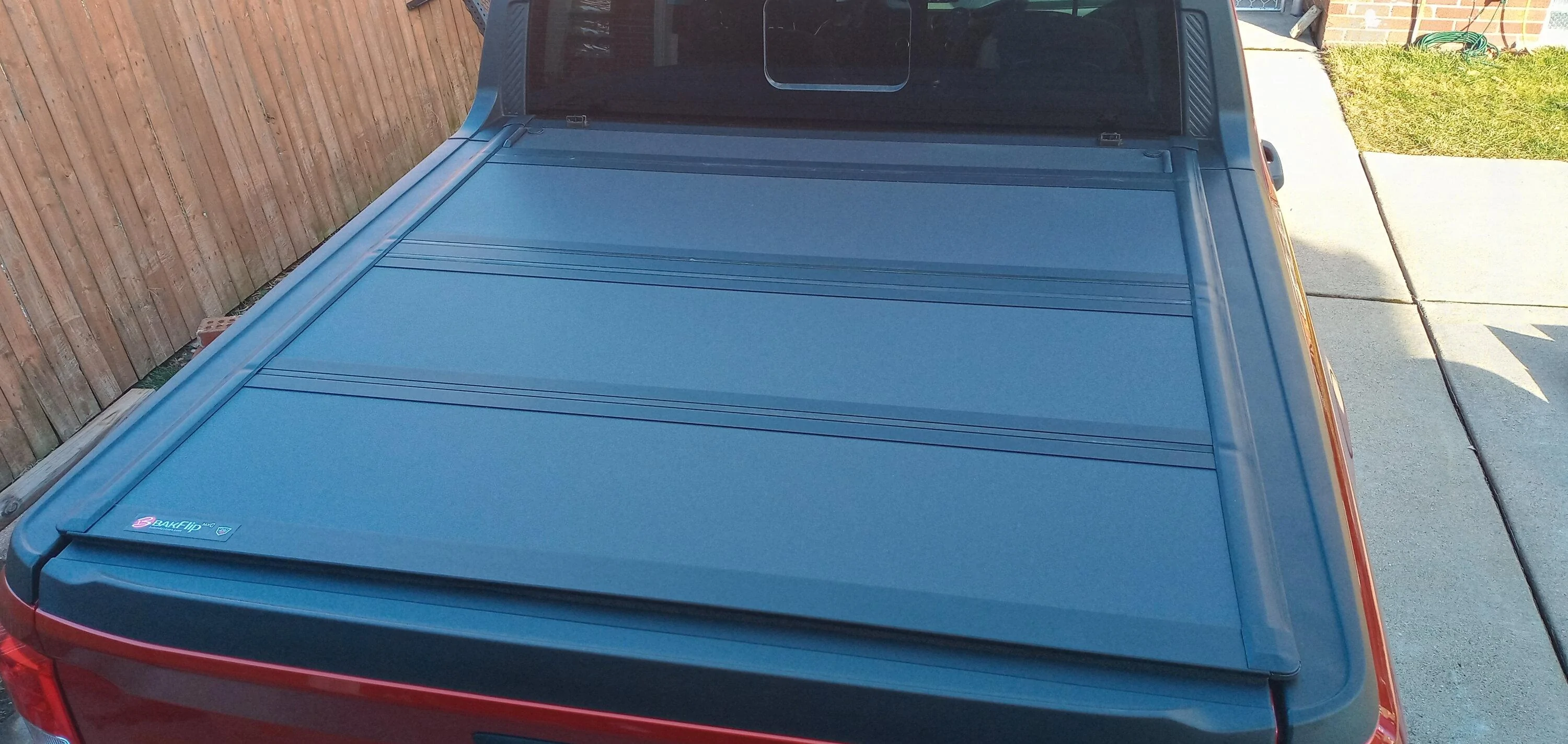 Ford Maverick Anyone install a hard trifold tonneau along with cargo management system? BAKFlip MX4 New Install 2-18-23