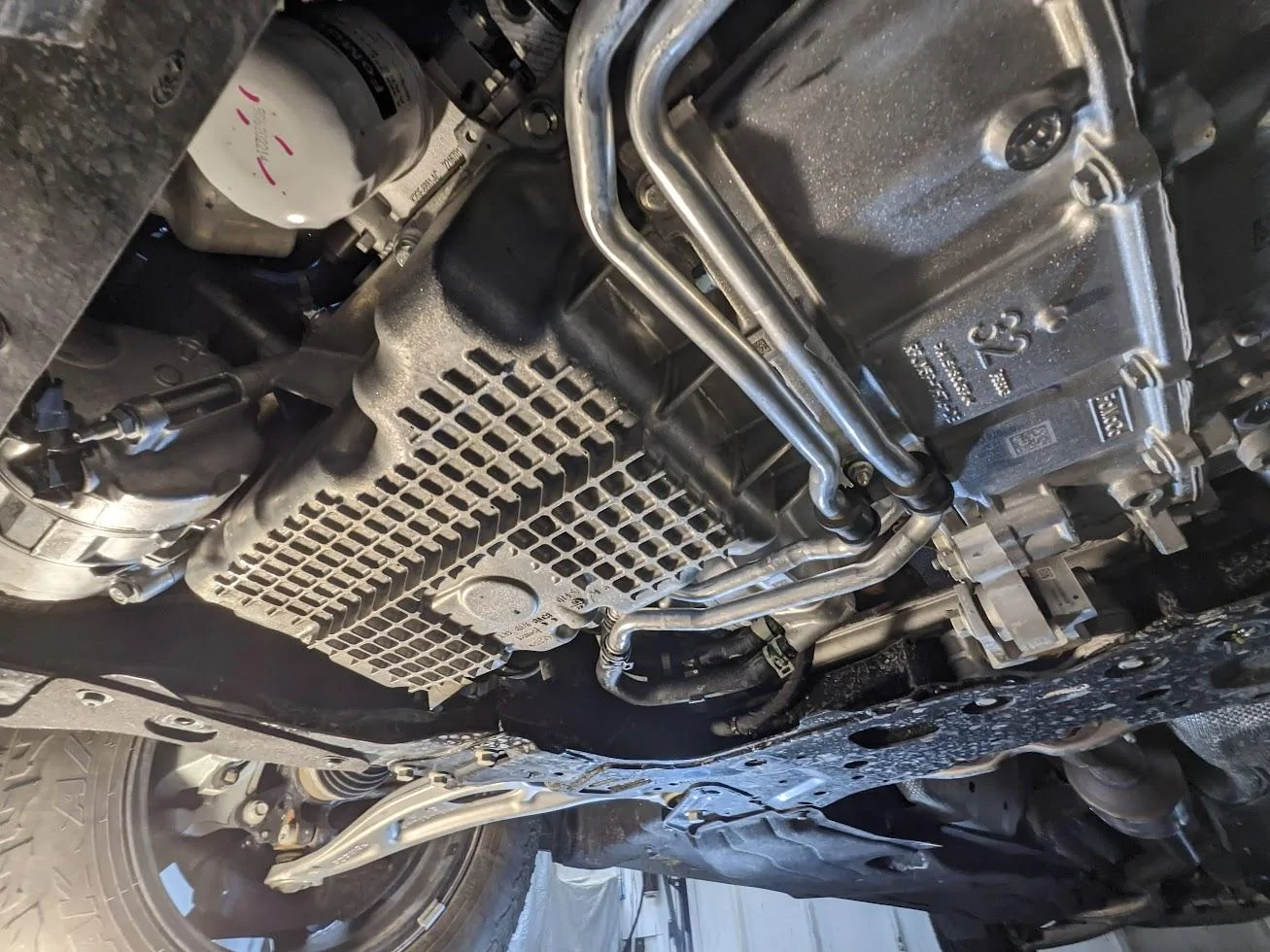 Ford Maverick How To: Oil Change on Tremor Maverick undersid