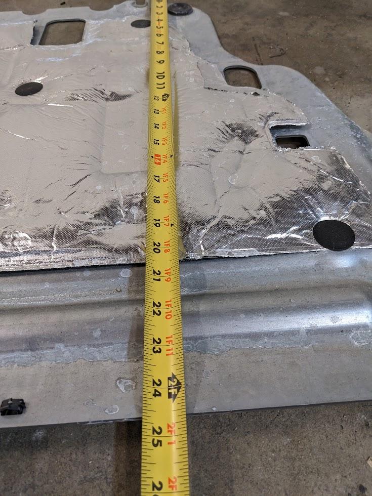 Ford Maverick Tremor Skid Plate is different than FX4 (photos) length