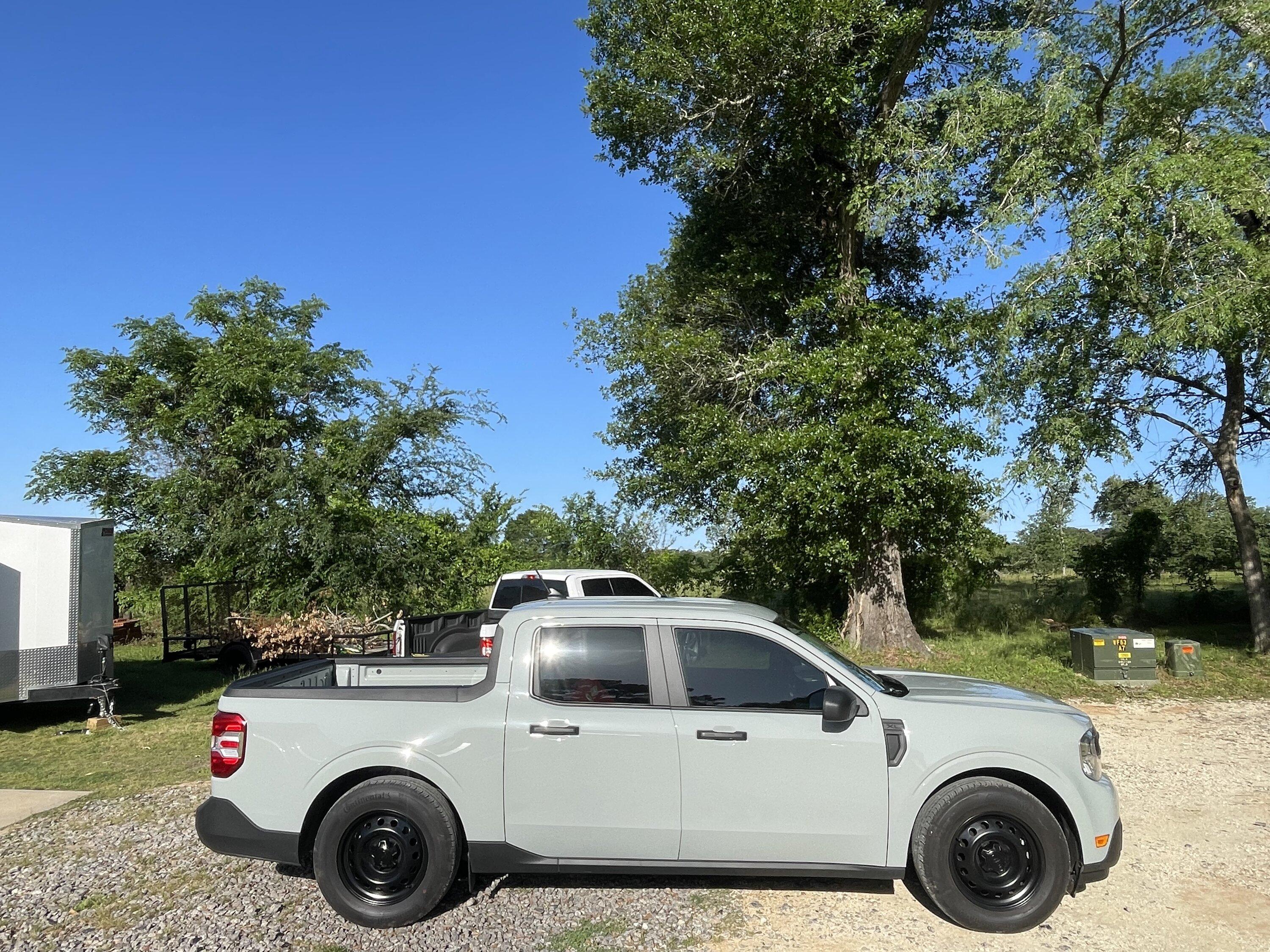 Ford Maverick Before & After: Lowered Maverick on Eibach Springs (2022 XL FWD) C5146BA7-CEBF-40E2-AC16-E391381CD845