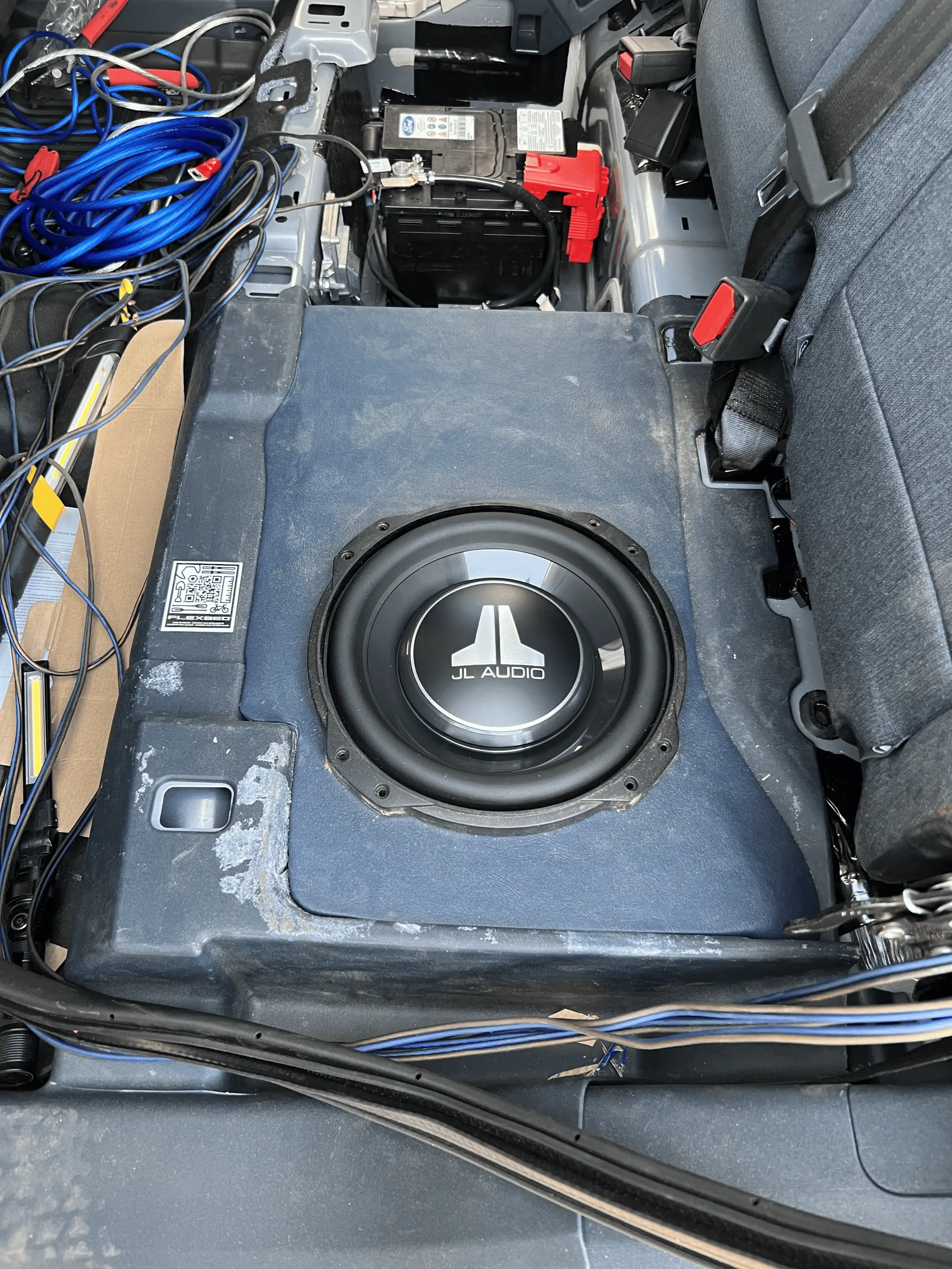 Ford Maverick DIY Complete Maverick Audio Install (Front Stage Alpine / JL Audio) 1681775458693