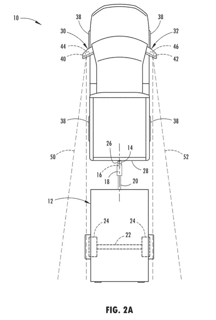 Ford Maverick Ford Patents Automatically Adjusting Mirrors for Trailer Towing ford-trailer-towing-adjustment-mirror-system-3