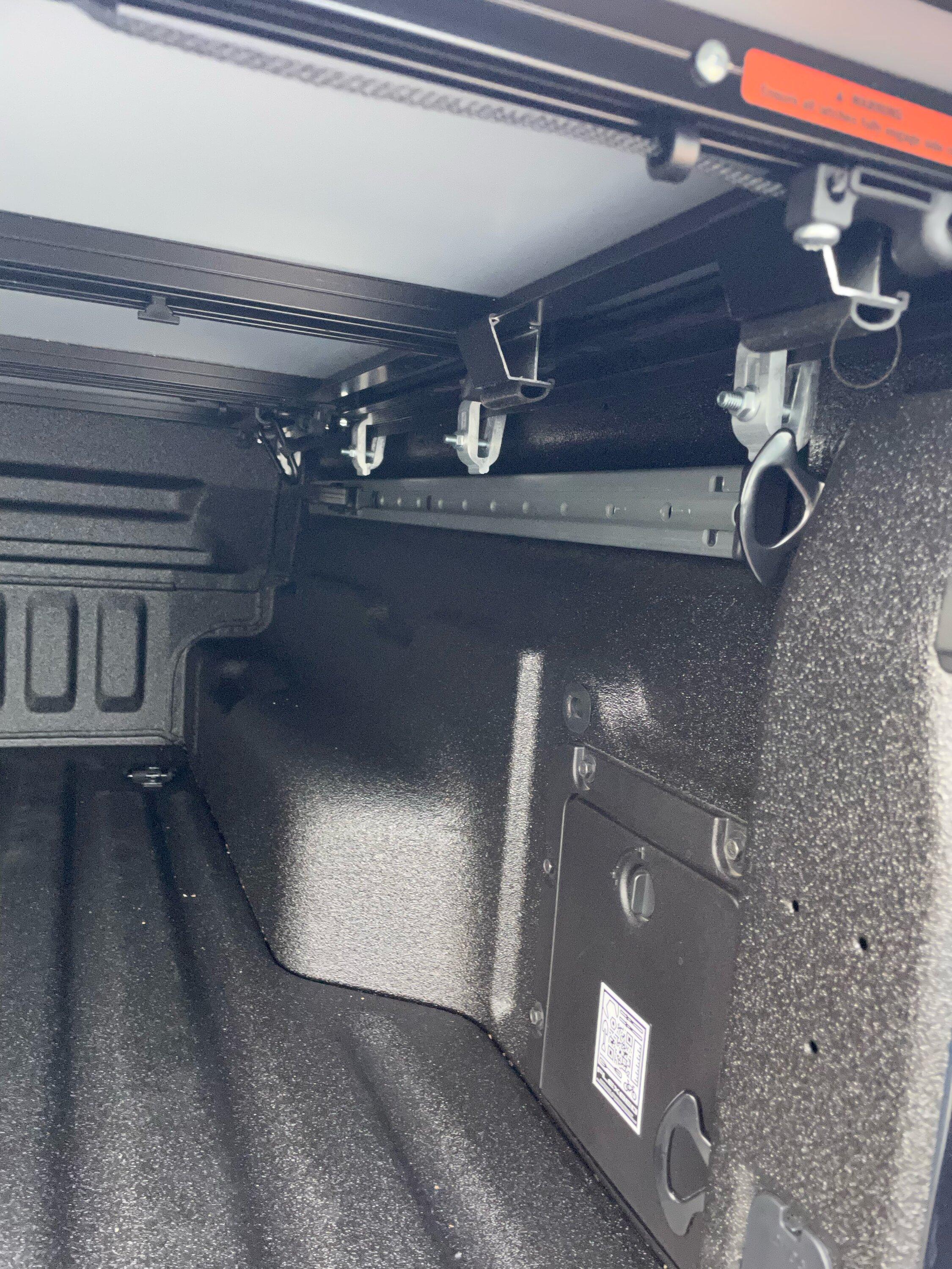 Ford Maverick Weathertech aluminum bed cover installed 8A50D1B9-B474-4ED6-A093-D0F5521B7C77