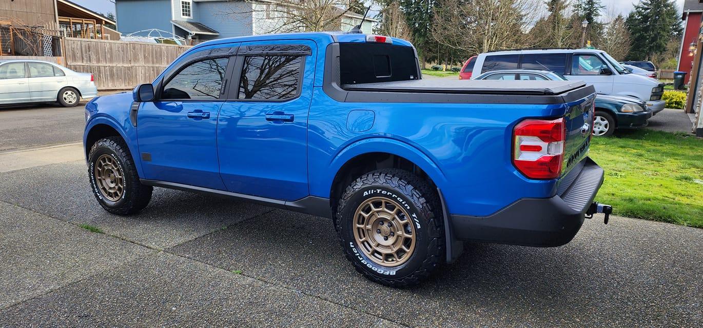 Ford Maverick Need Ideas For Custom Splashgaurds on Lifted Mav 341884830_770125844632843_7538176761926250291_n
