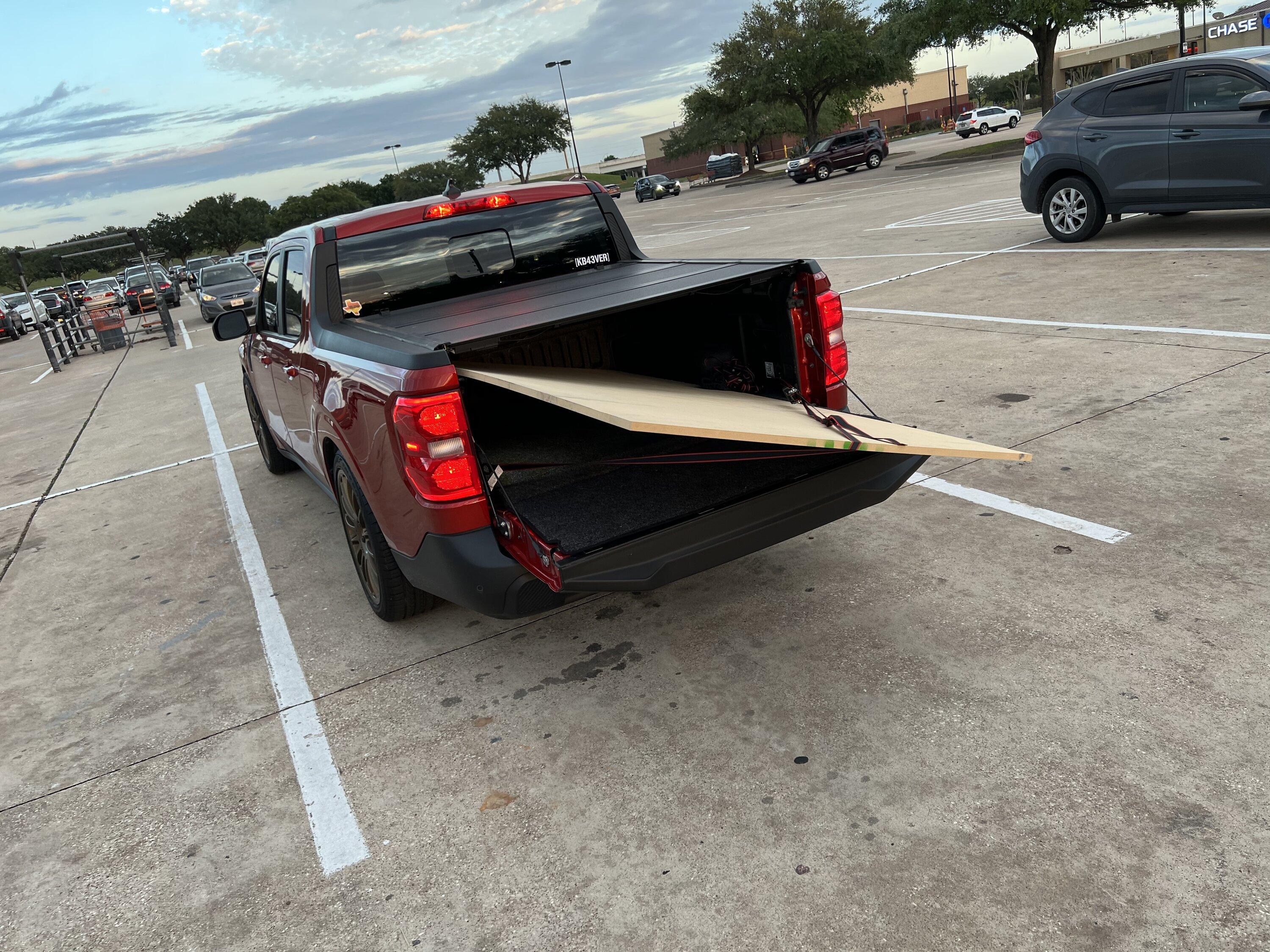 Ford Maverick What's your Maverick hauling in the bed? [Photos Edition] B6D61925-D6A4-4305-9D47-823D95FA2B52