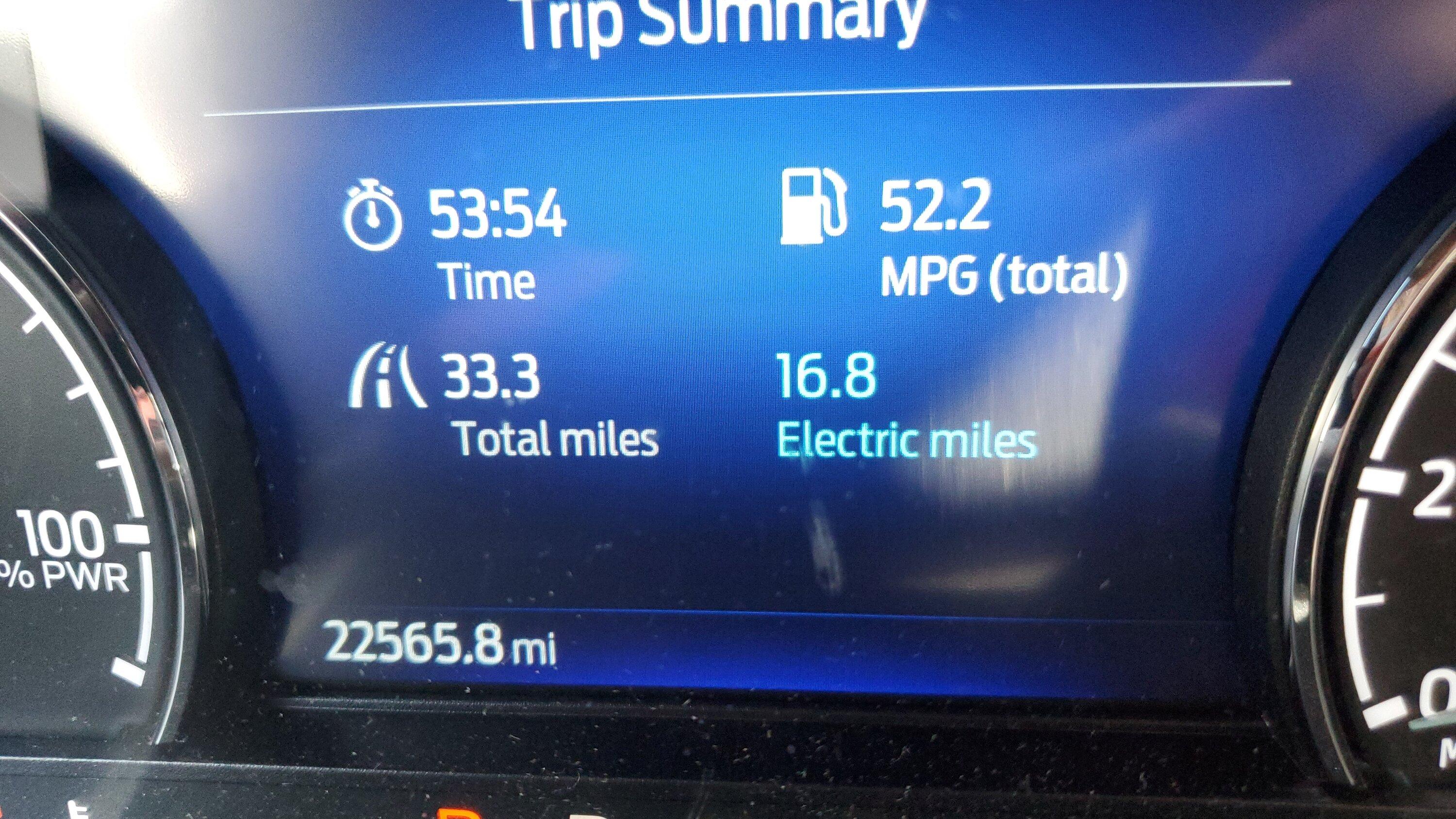 Ford Maverick Great fuel economy aside, I'm pretty satisfied with the hybrid powertrain. 20230419_104204