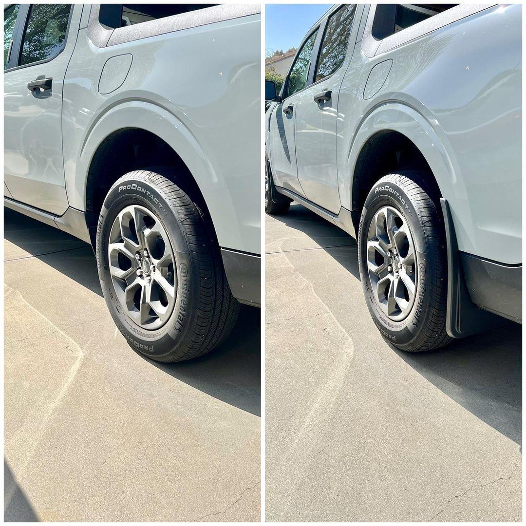 Ford Maverick A Small Maverick Accessories Gift for Those Who Install Muslogy Mud Flaps! 1681958789745